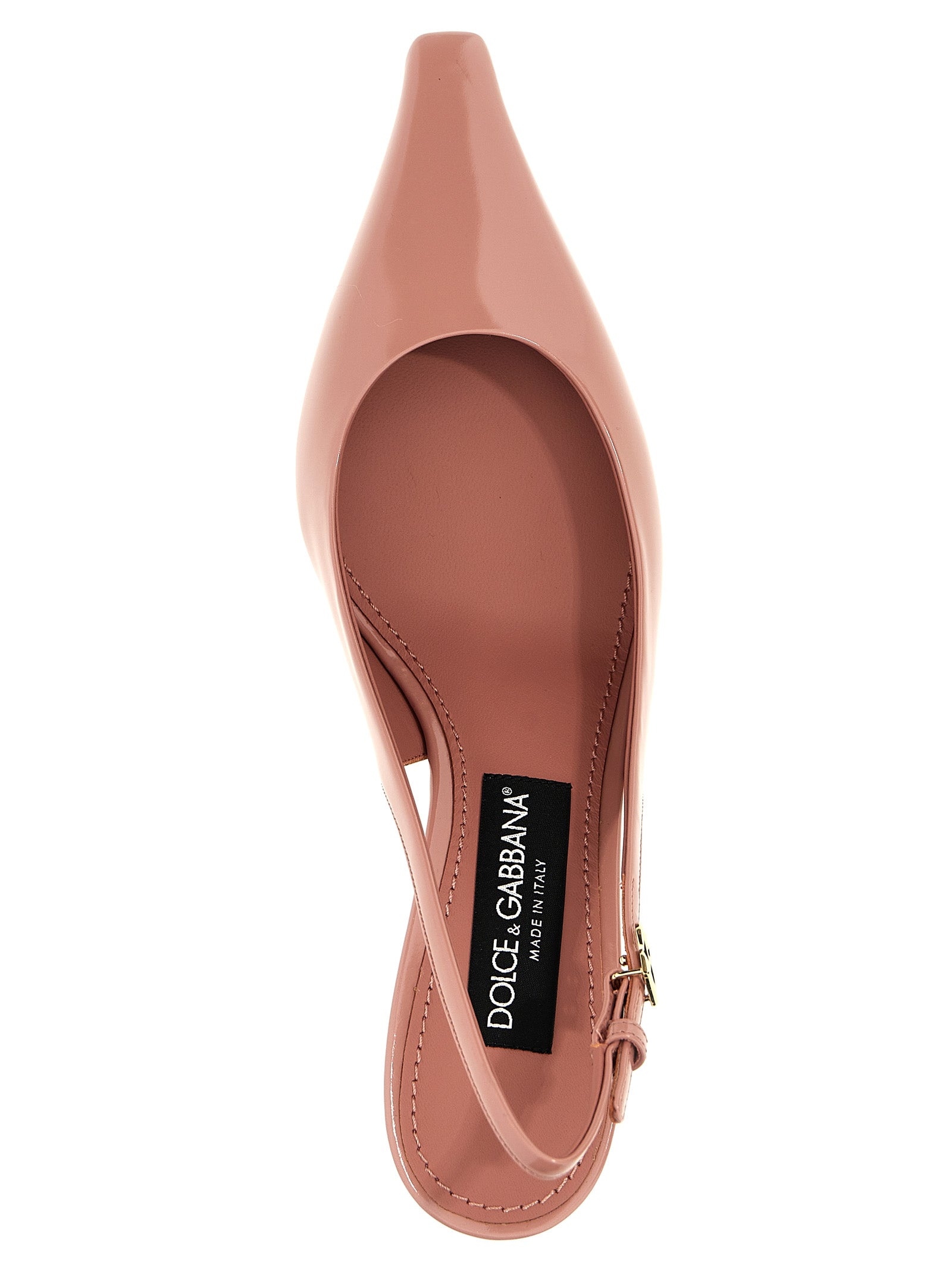 Dolce & Gabbana Multicolor Calfskin Mid Heel Pumps Dolce & Gabbana
