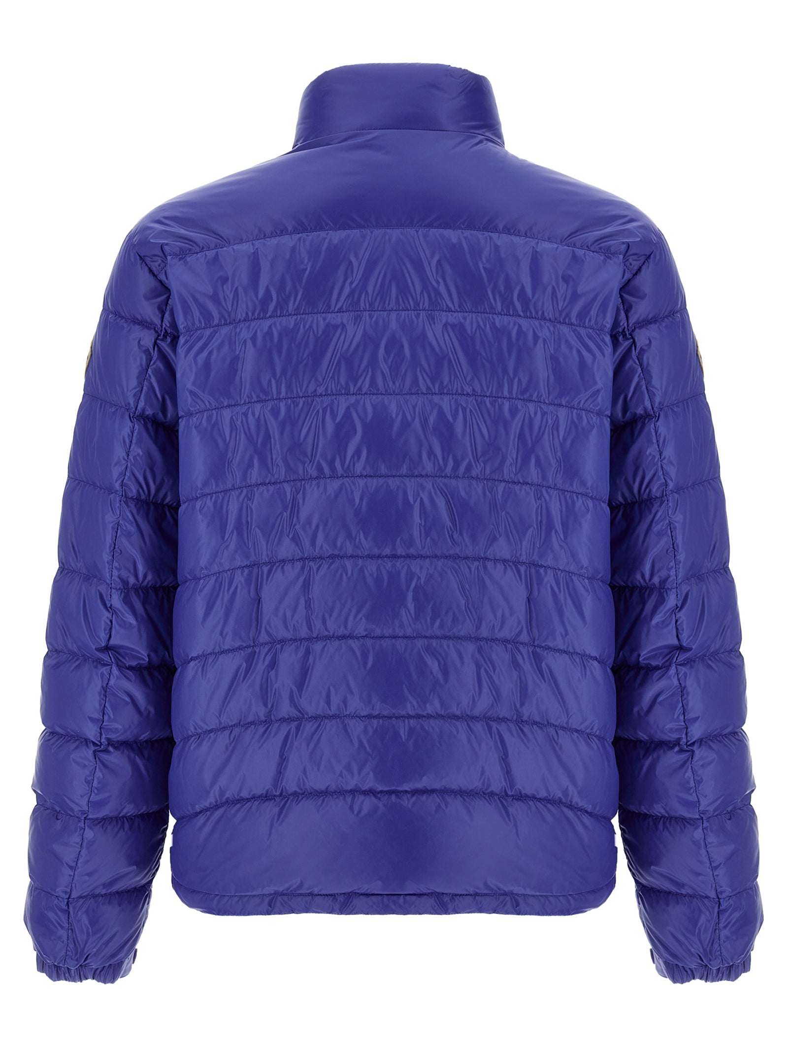 Moncler Blue Polyamide Full-Length Jacket Moncler