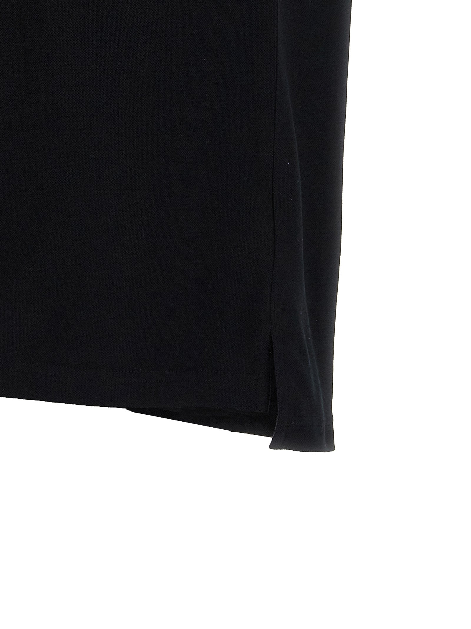 Moschino Black Cotton Polo Shirt Moschino