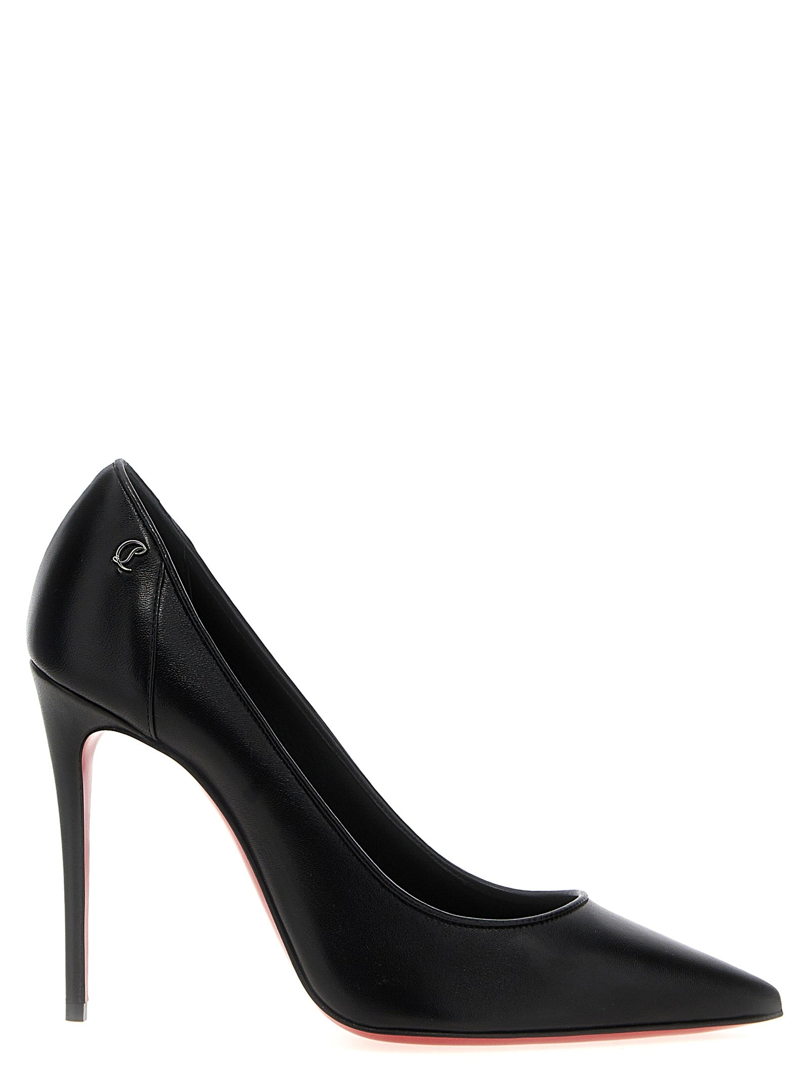 Christian Louboutin Black Napa Leather / Calf Bos Taurus High Heel Pumps Christian Louboutin