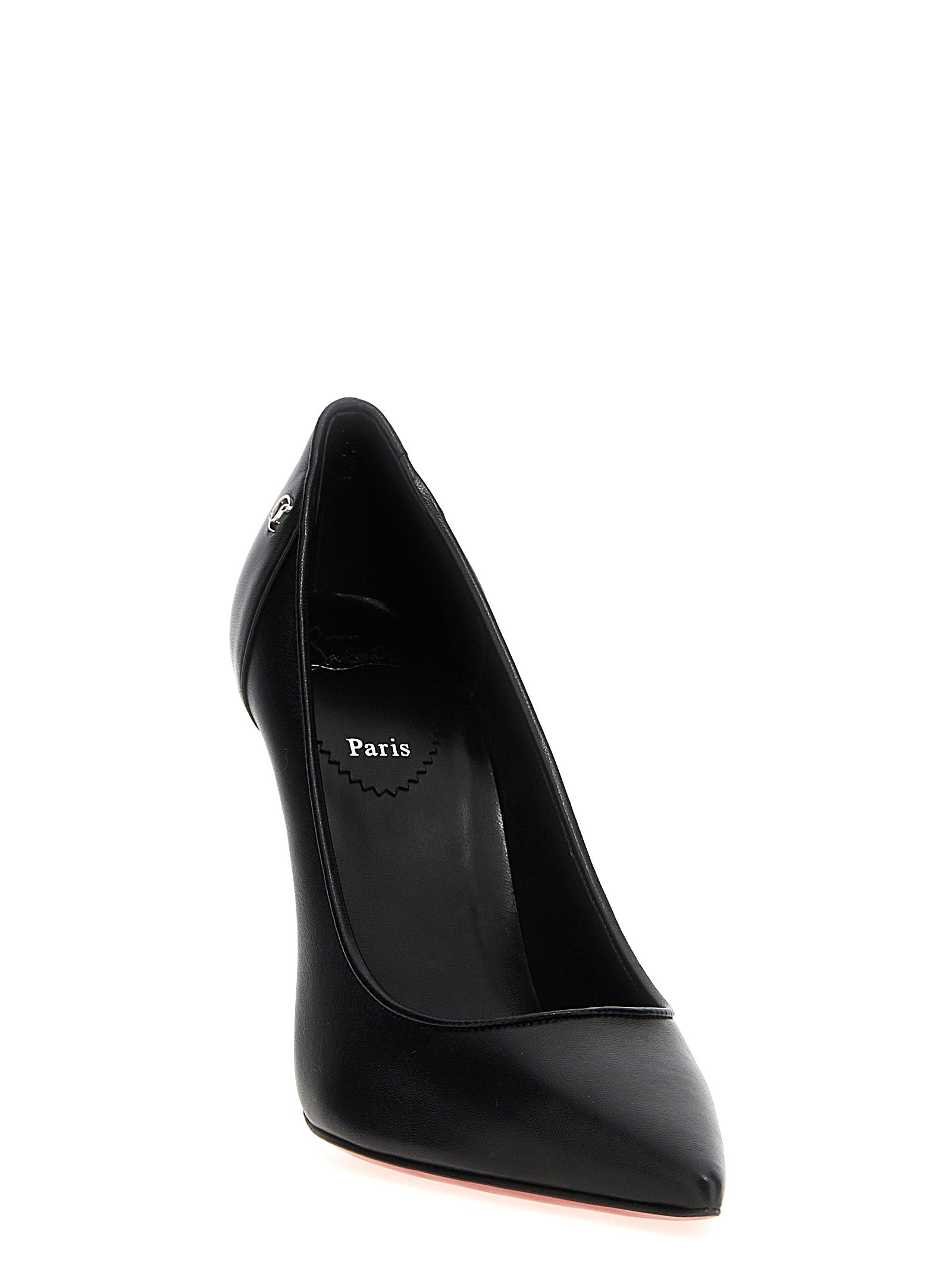 Christian Louboutin Black Napa Leather / Calf Bos Taurus High Heel Pumps Christian Louboutin