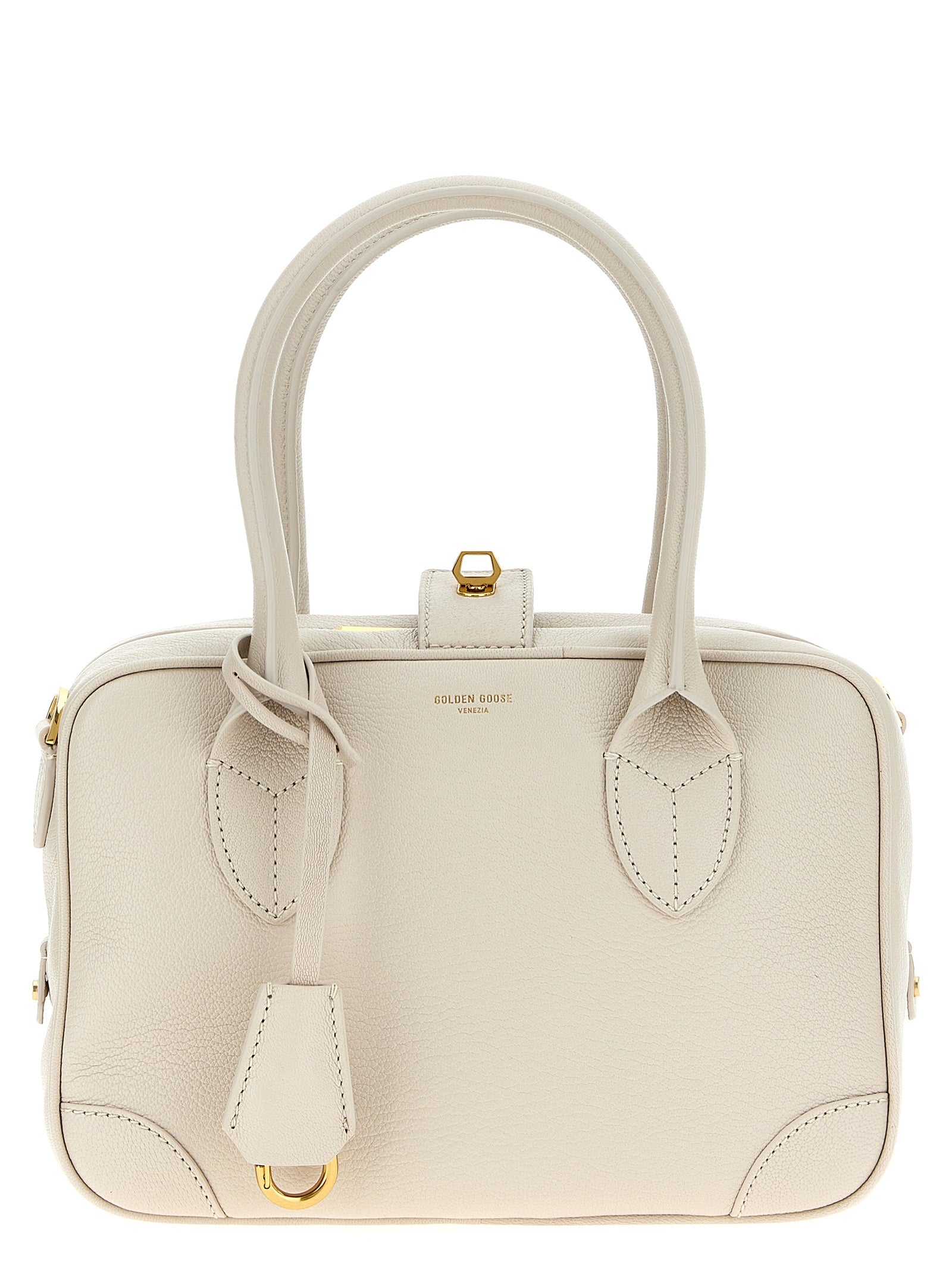 Golden Goose White Goatskin Handbag Golden Goose