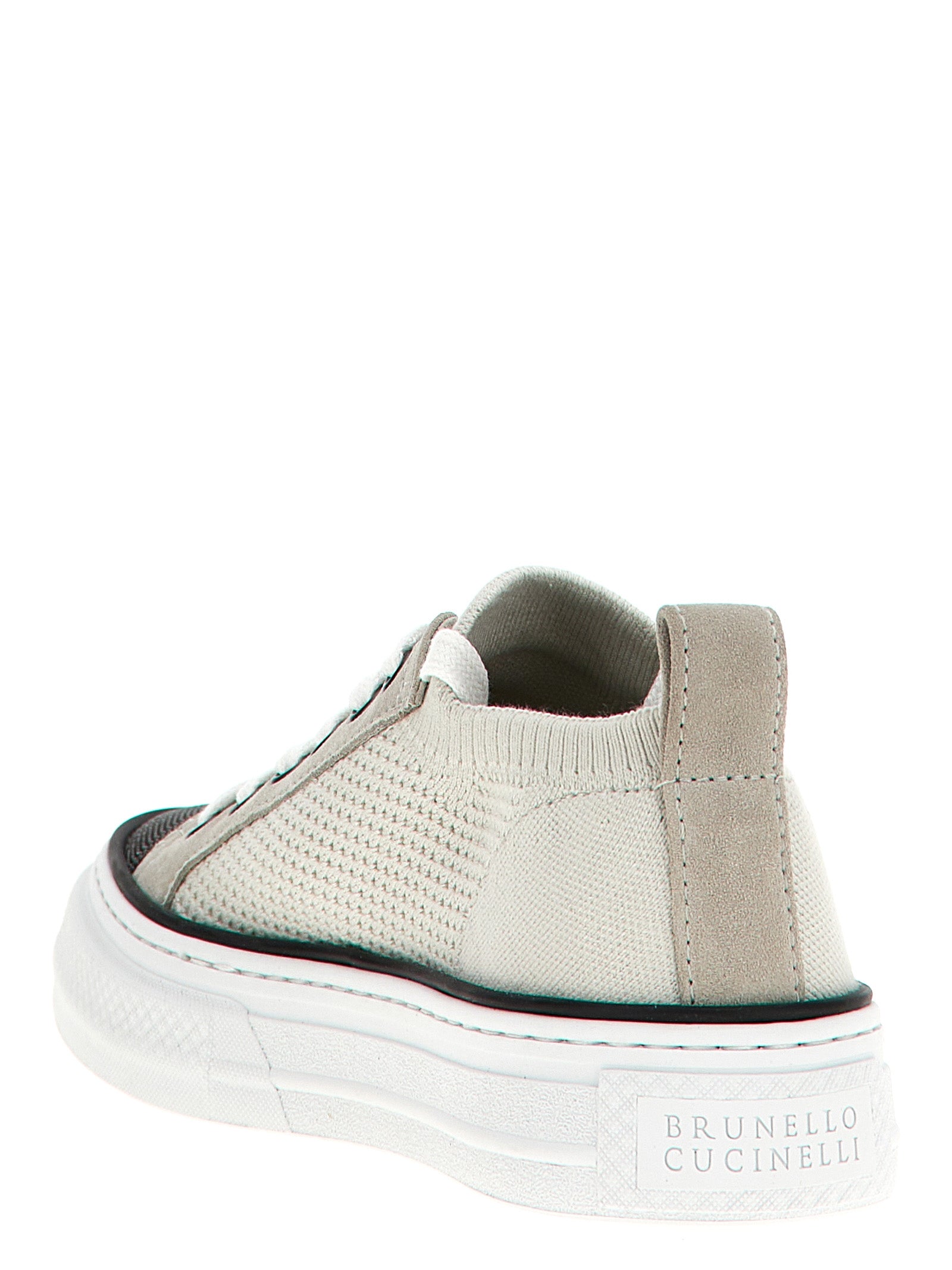 Brunello Cucinelli Multicolor Cotton Low Top Sneakers Brunello Cucinelli