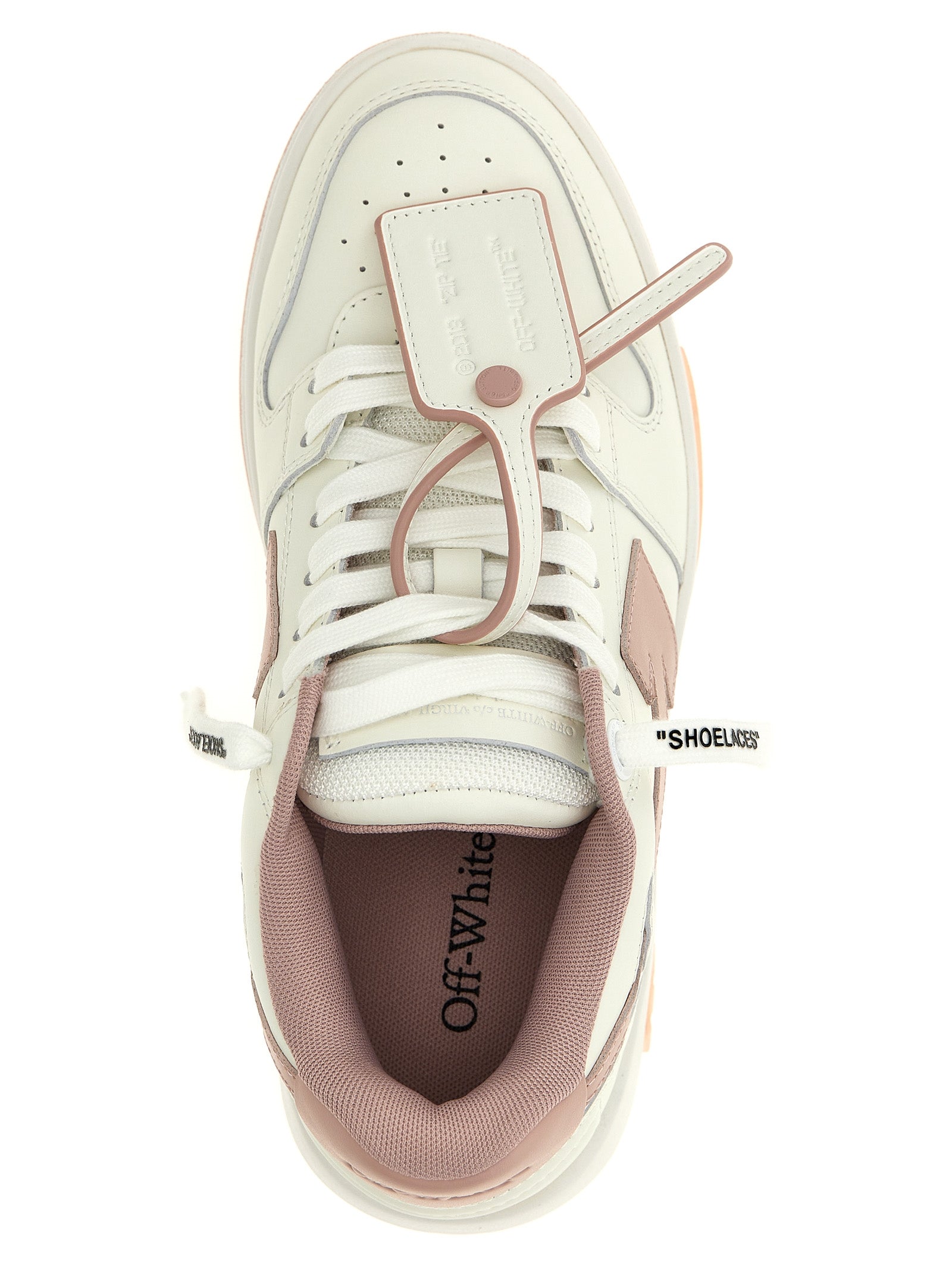 Off-White Multicolor Bovine Leather Low Top Sneakers Off-White