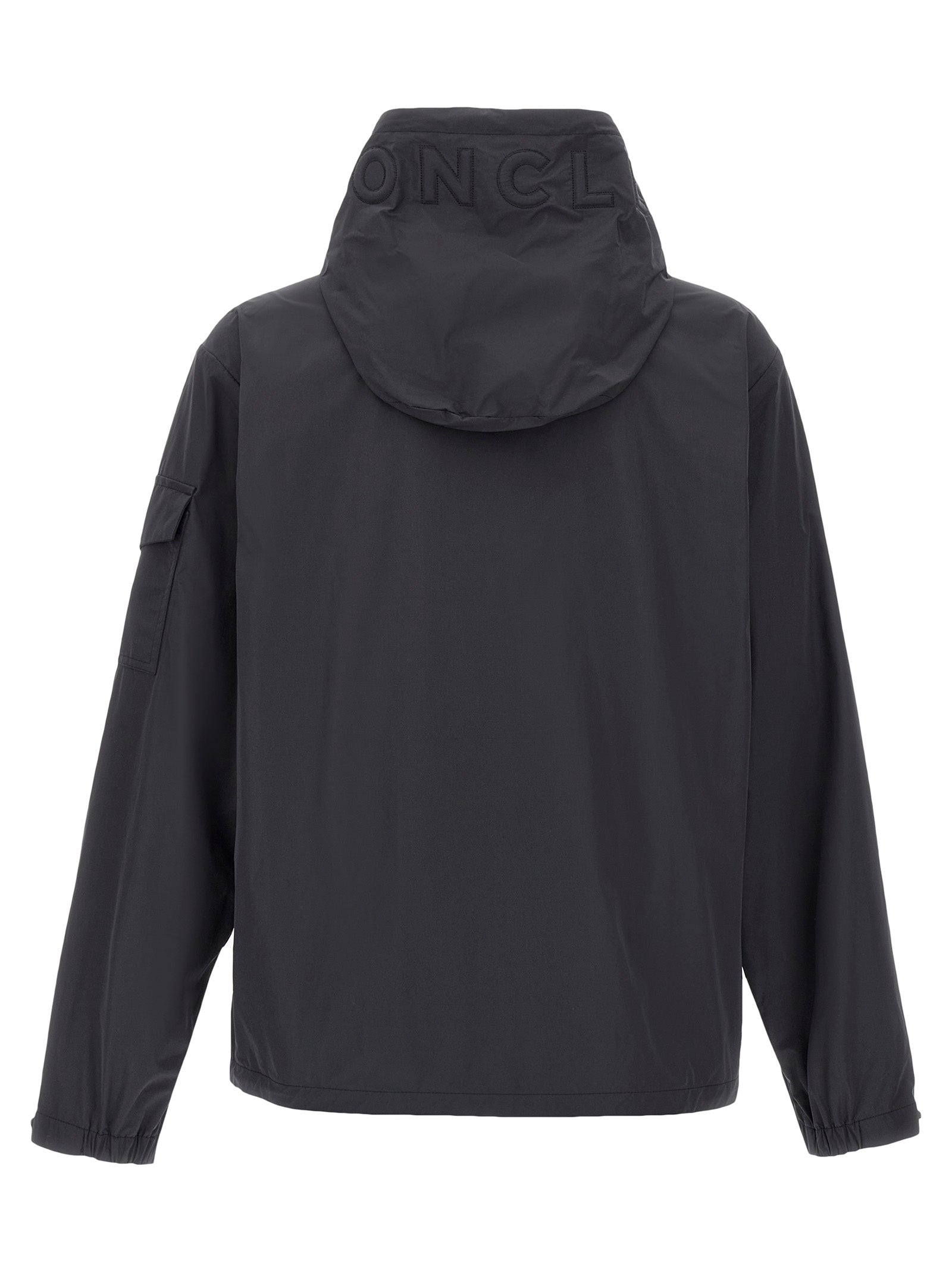 Moncler Black Polyester Shell Jacket Moncler