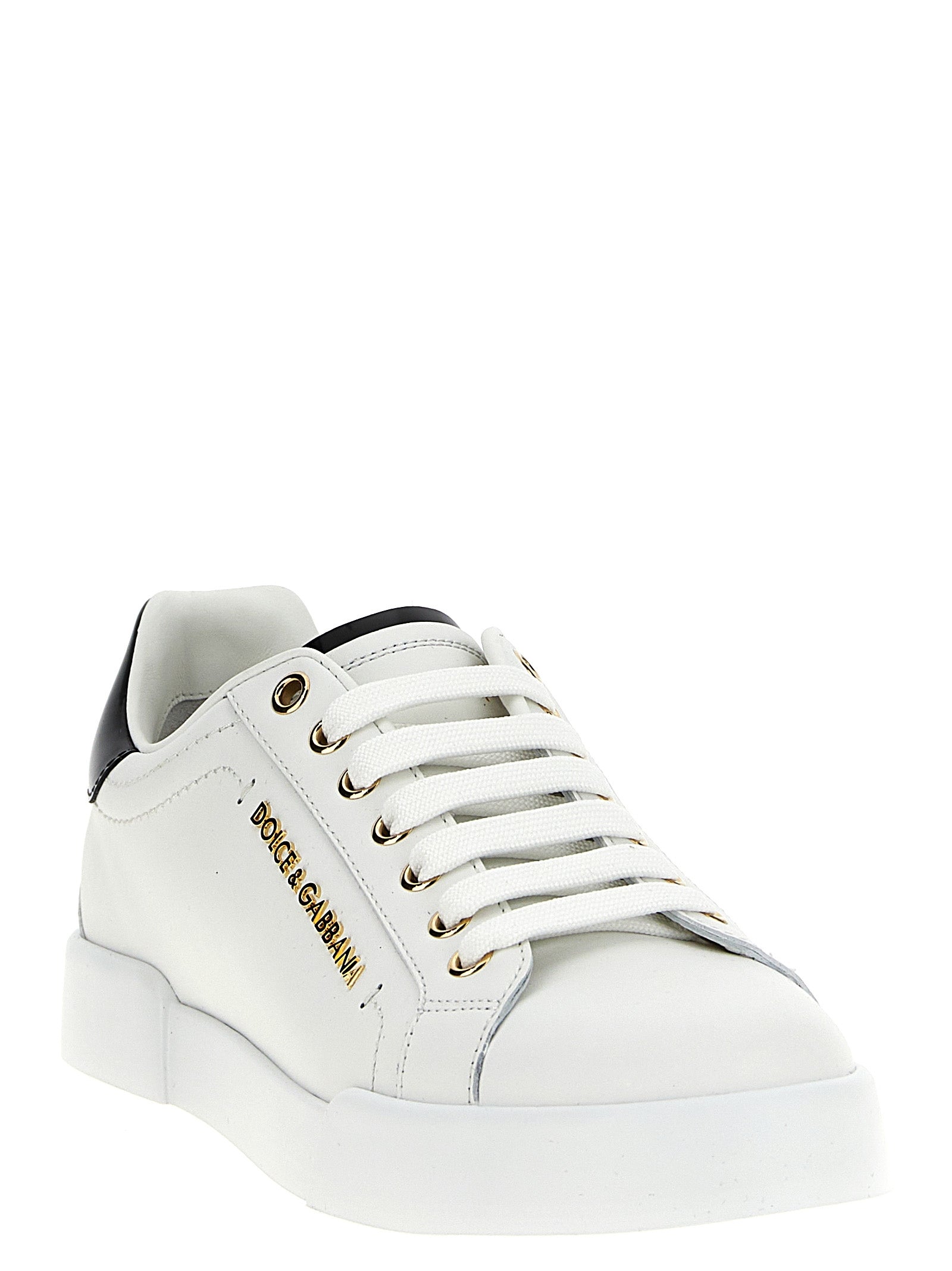 Dolce & Gabbana Bicolor Calfskin Low Top Sneakers Dolce & Gabbana