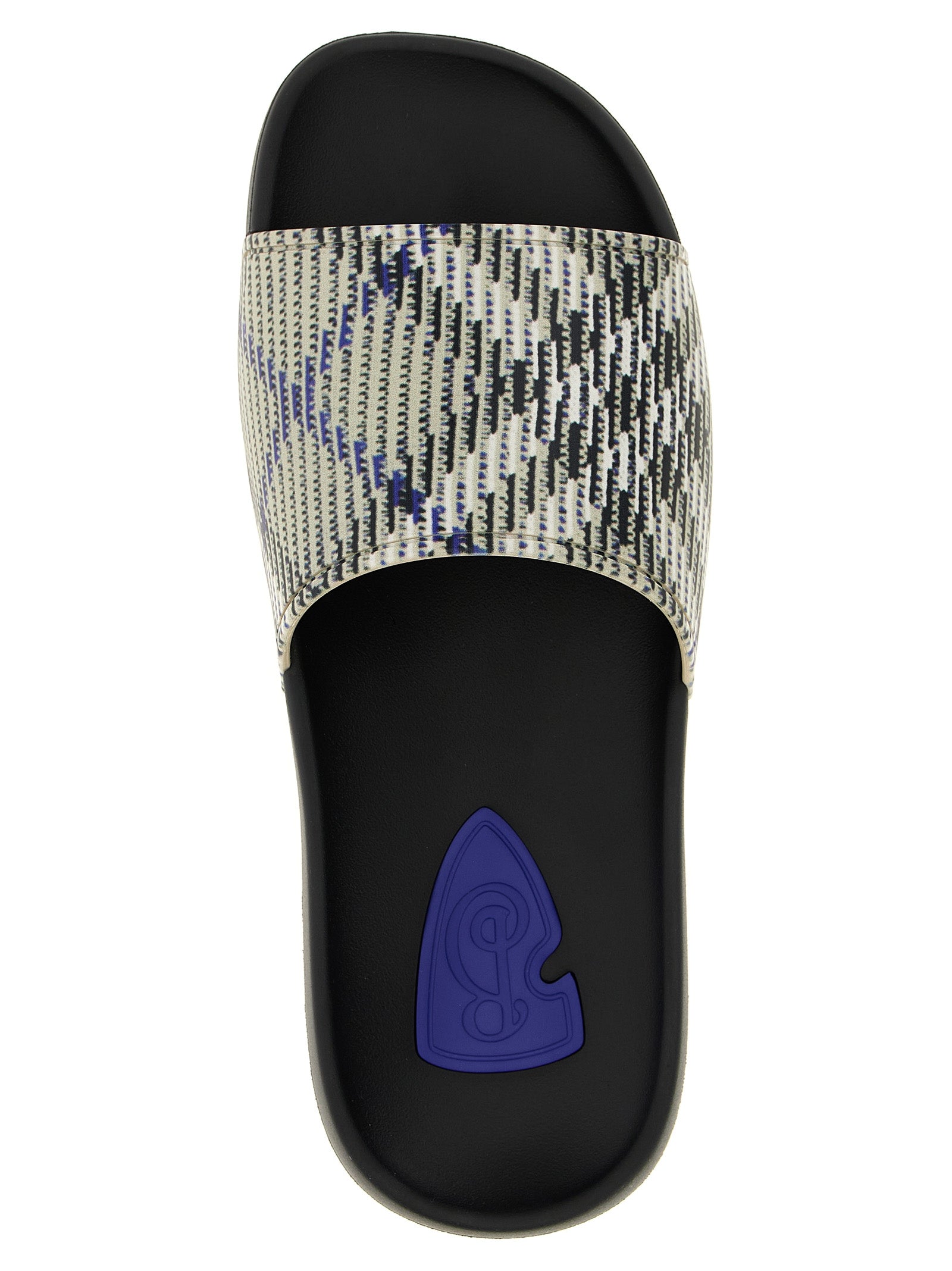Burberry Multicolor Polyurethane Slides Burberry
