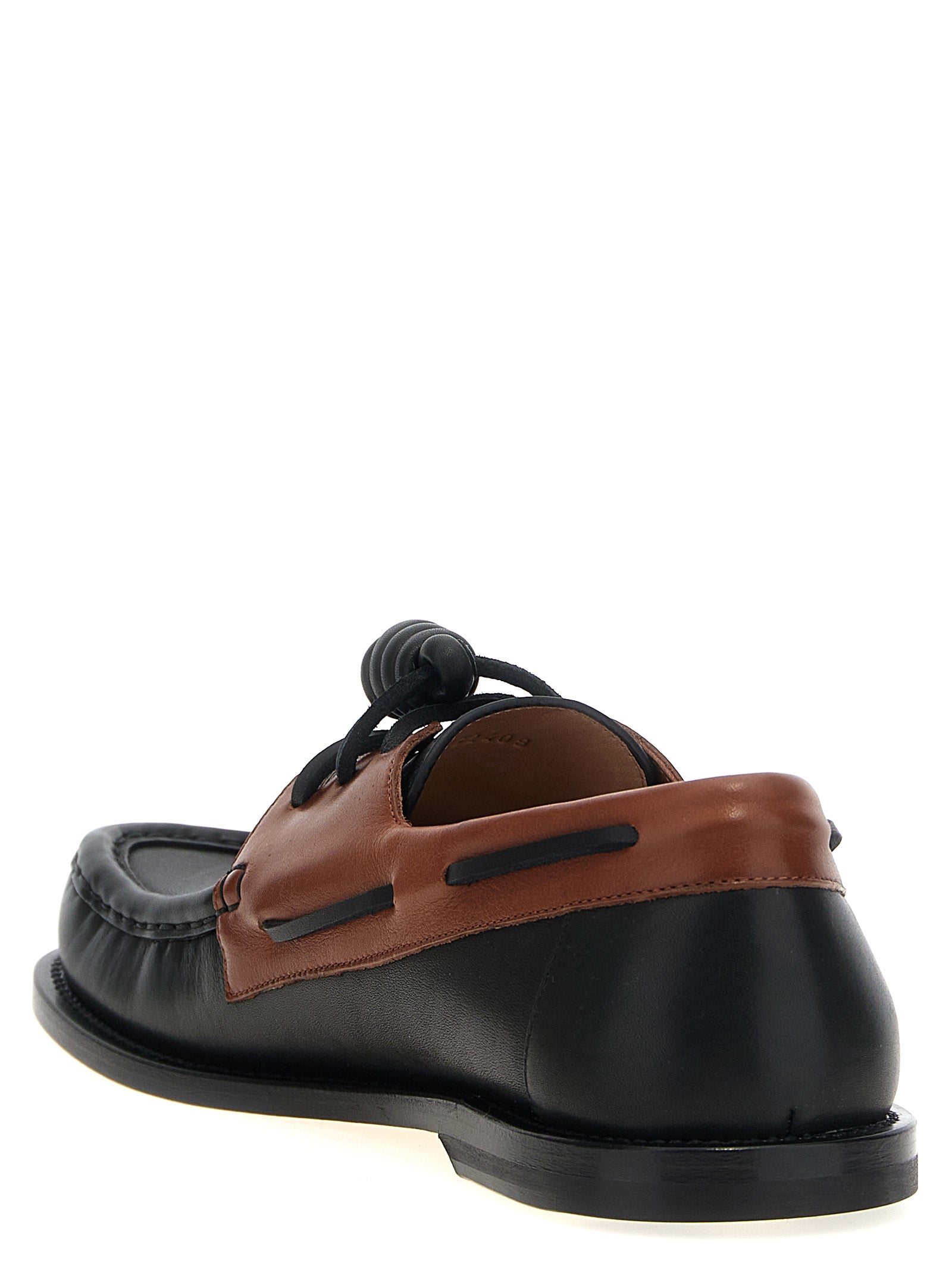 Loewe Multicolor Calfskin Slip-On Loafers Loewe