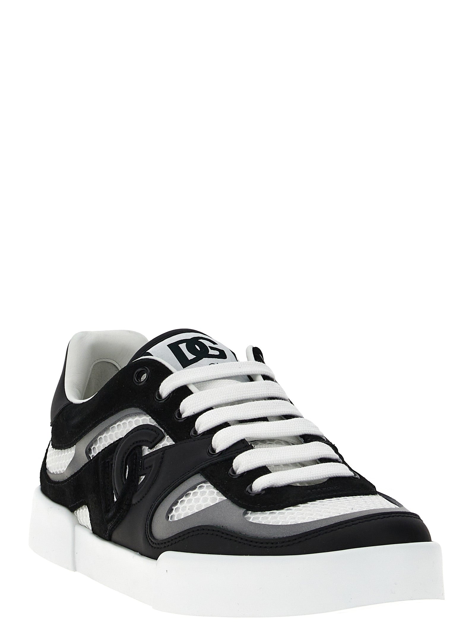 Dolce & Gabbana Bicolor Calfskin Sneakers Dolce & Gabbana