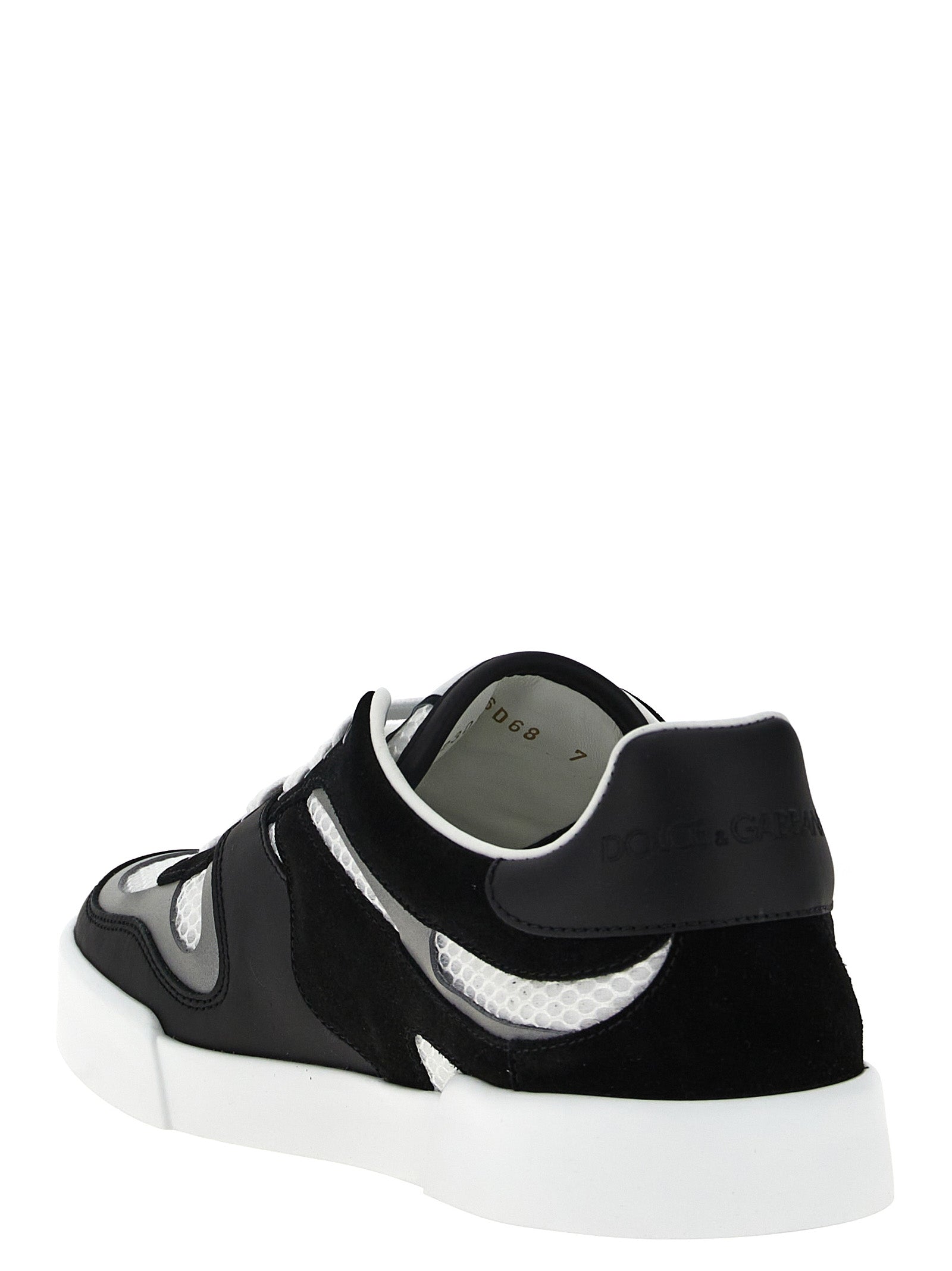 Dolce & Gabbana Bicolor Calfskin Sneakers Dolce & Gabbana