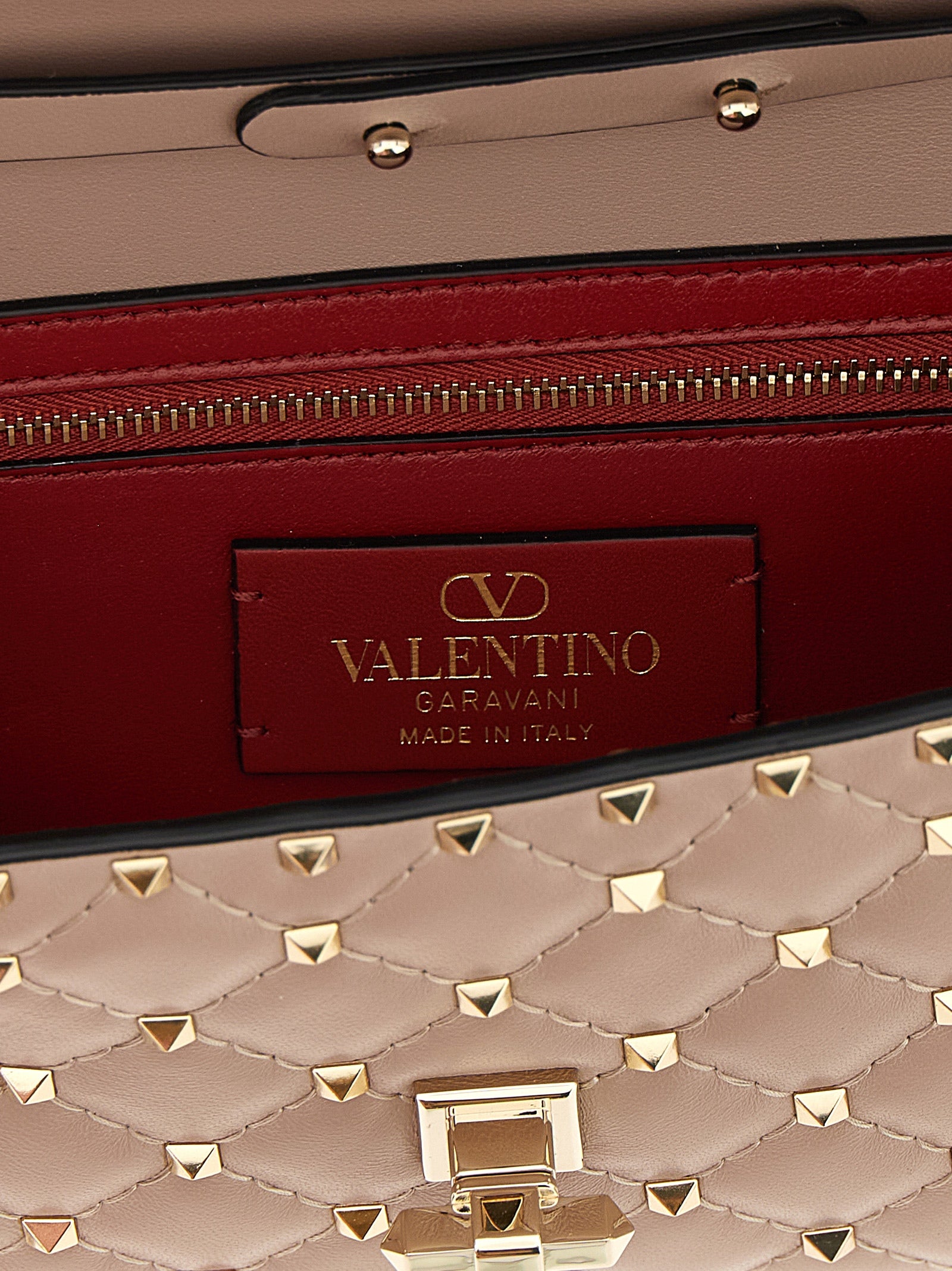 Valentino Garavani Multicolor Lamb Leather Shoulder Bag Valentino Garavani