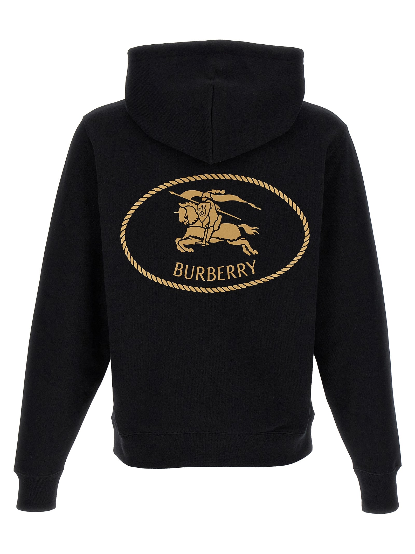 Burberry Black Cotton Sweatshirt Burberry