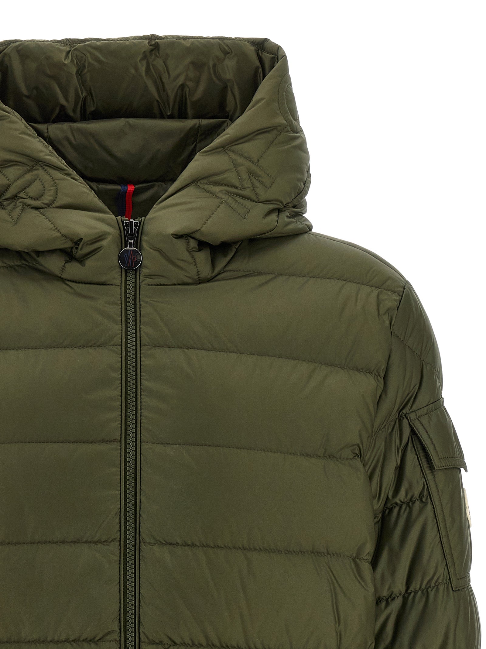Moncler Bicolor Polyamide Full-Length Jacket Moncler
