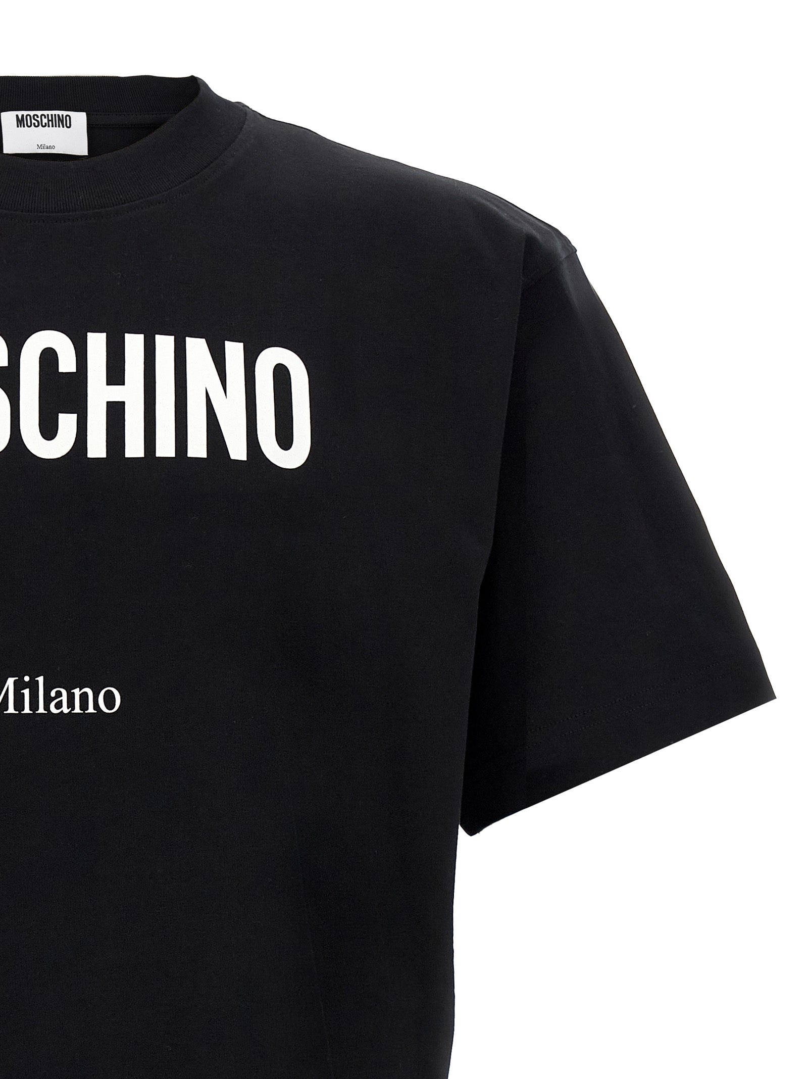 Moschino Bicolor Cotton T-Shirt Moschino