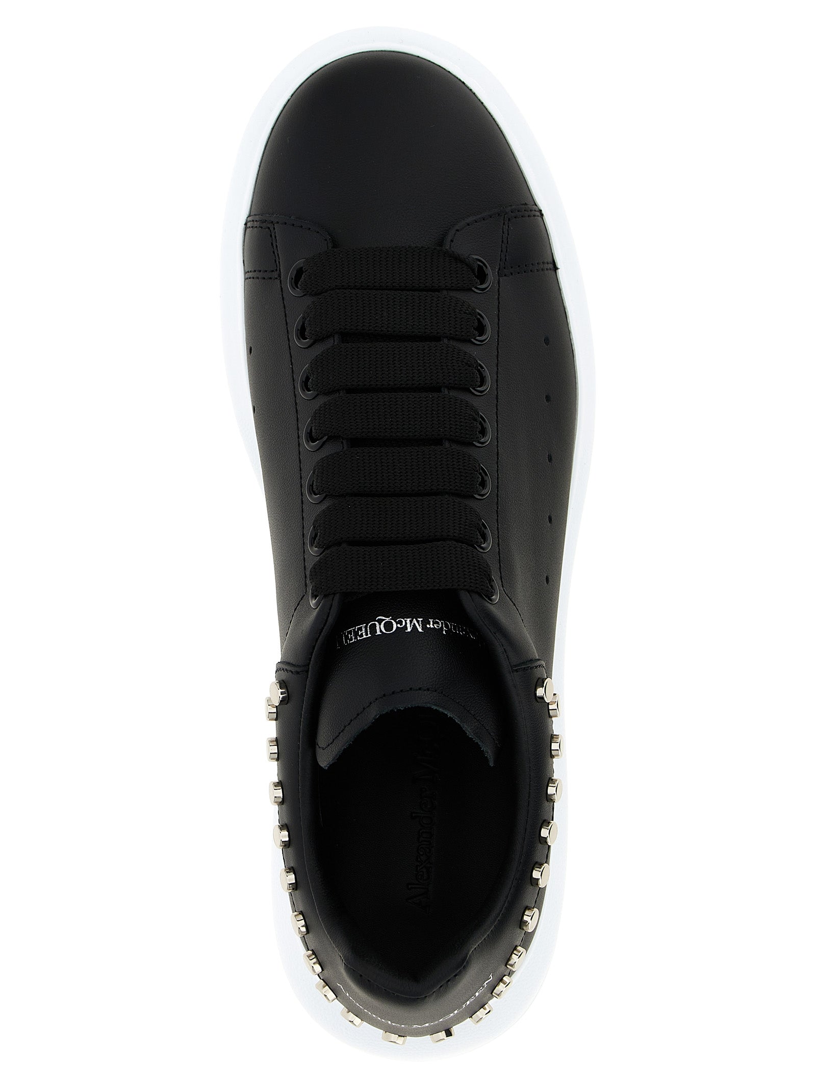 Alexander McQueen Black Calfskin Chunky Sneakers Alexander McQueen