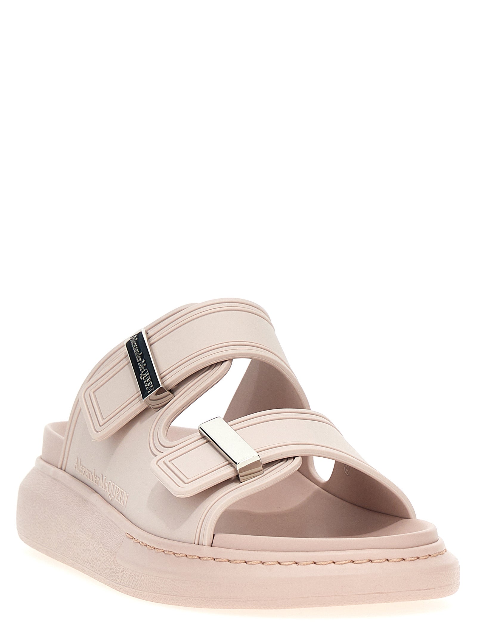 Alexander McQueen Multicolor Rubber Slides Alexander McQueen