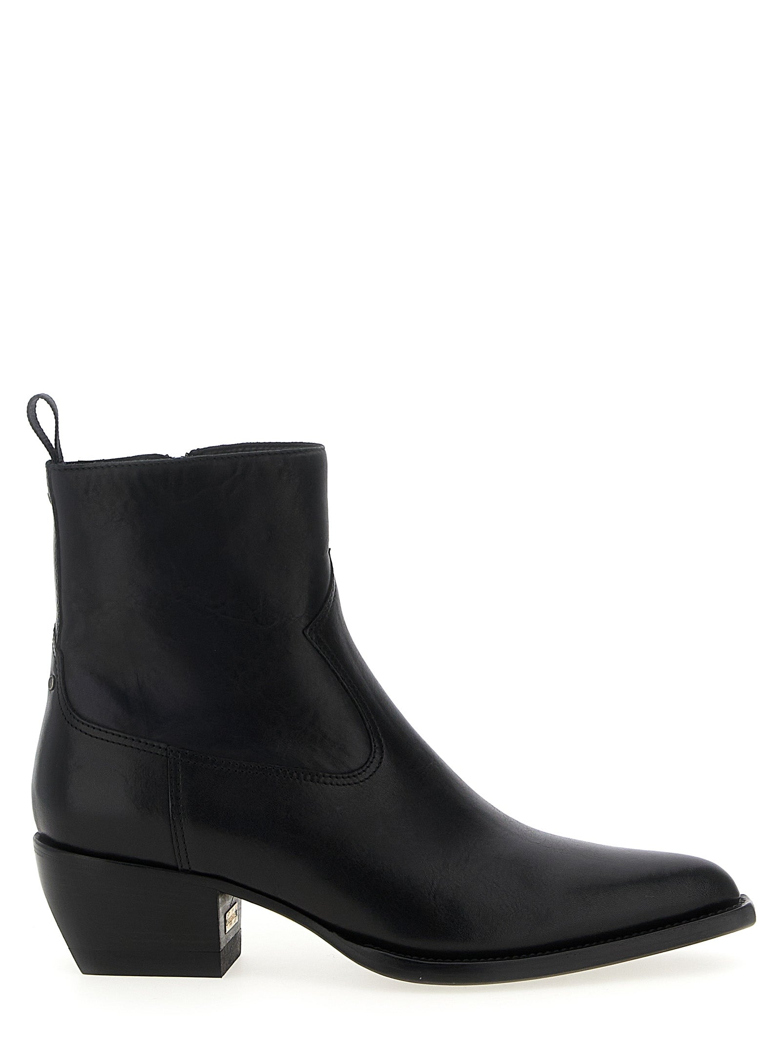 Golden Goose Black Cowhide Chelsea Boots Golden Goose
