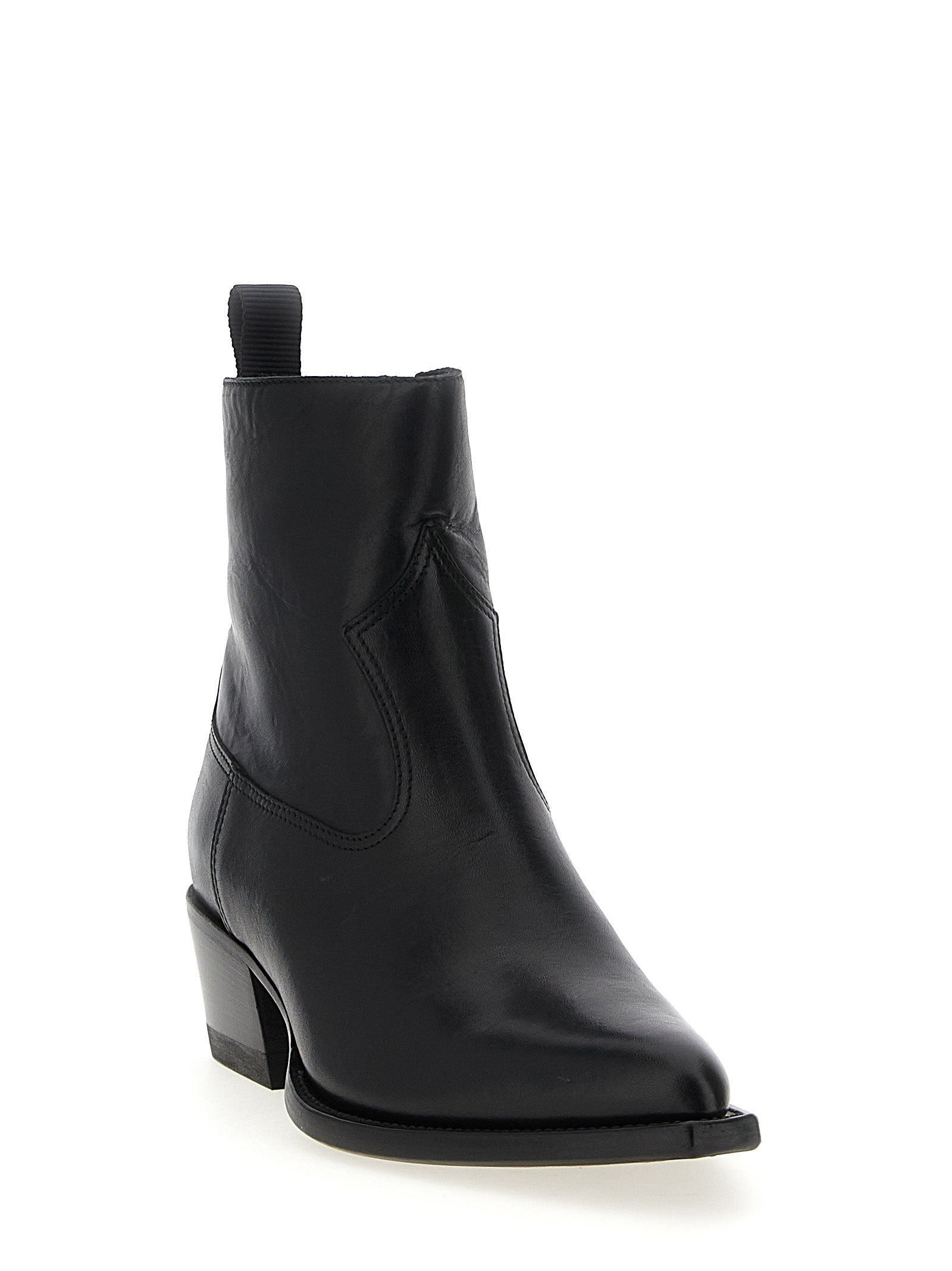 Golden Goose Black Cowhide Chelsea Boots Golden Goose