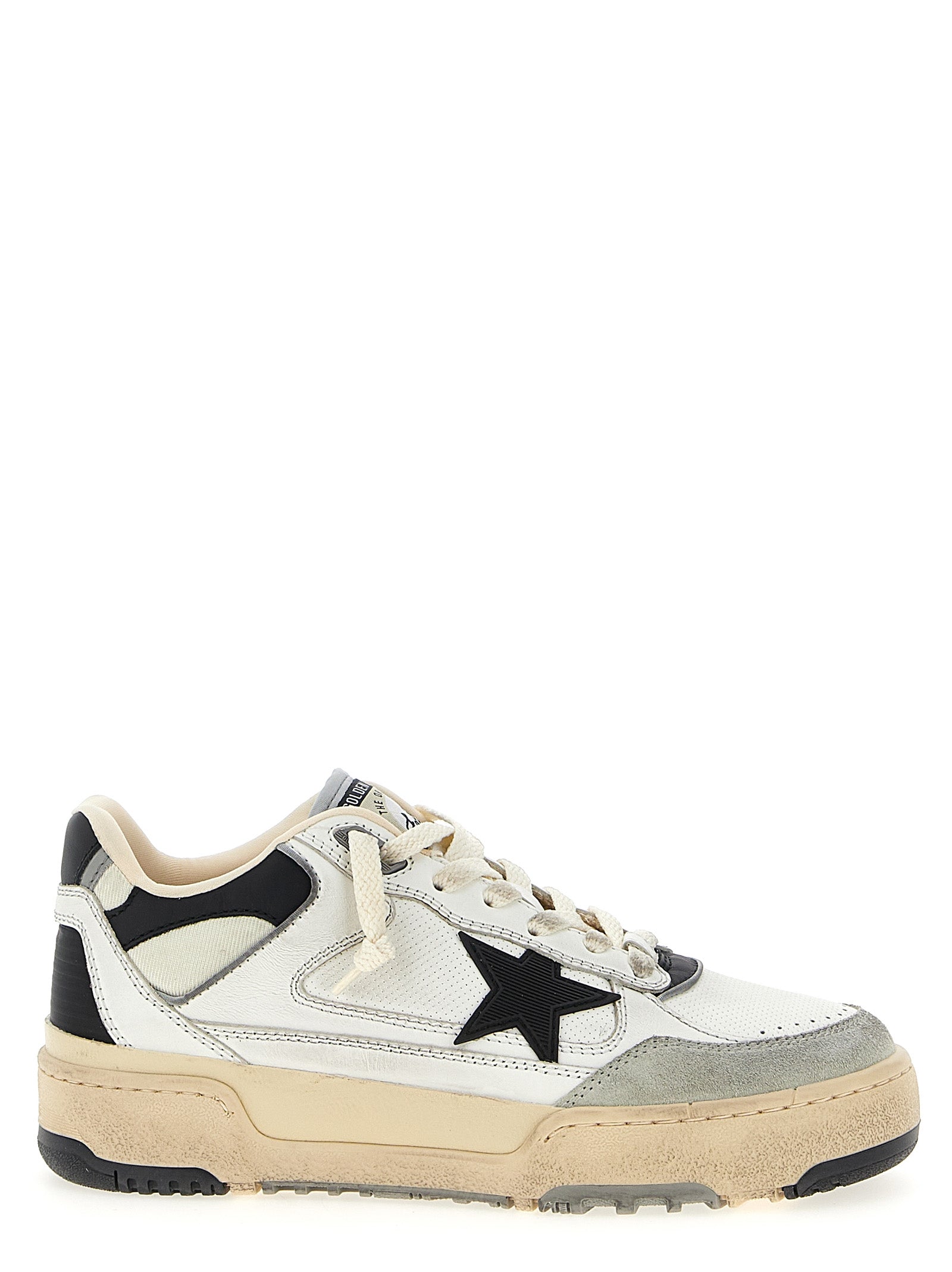 Golden Goose Bicolor Leather Athletic Sneakers Golden Goose