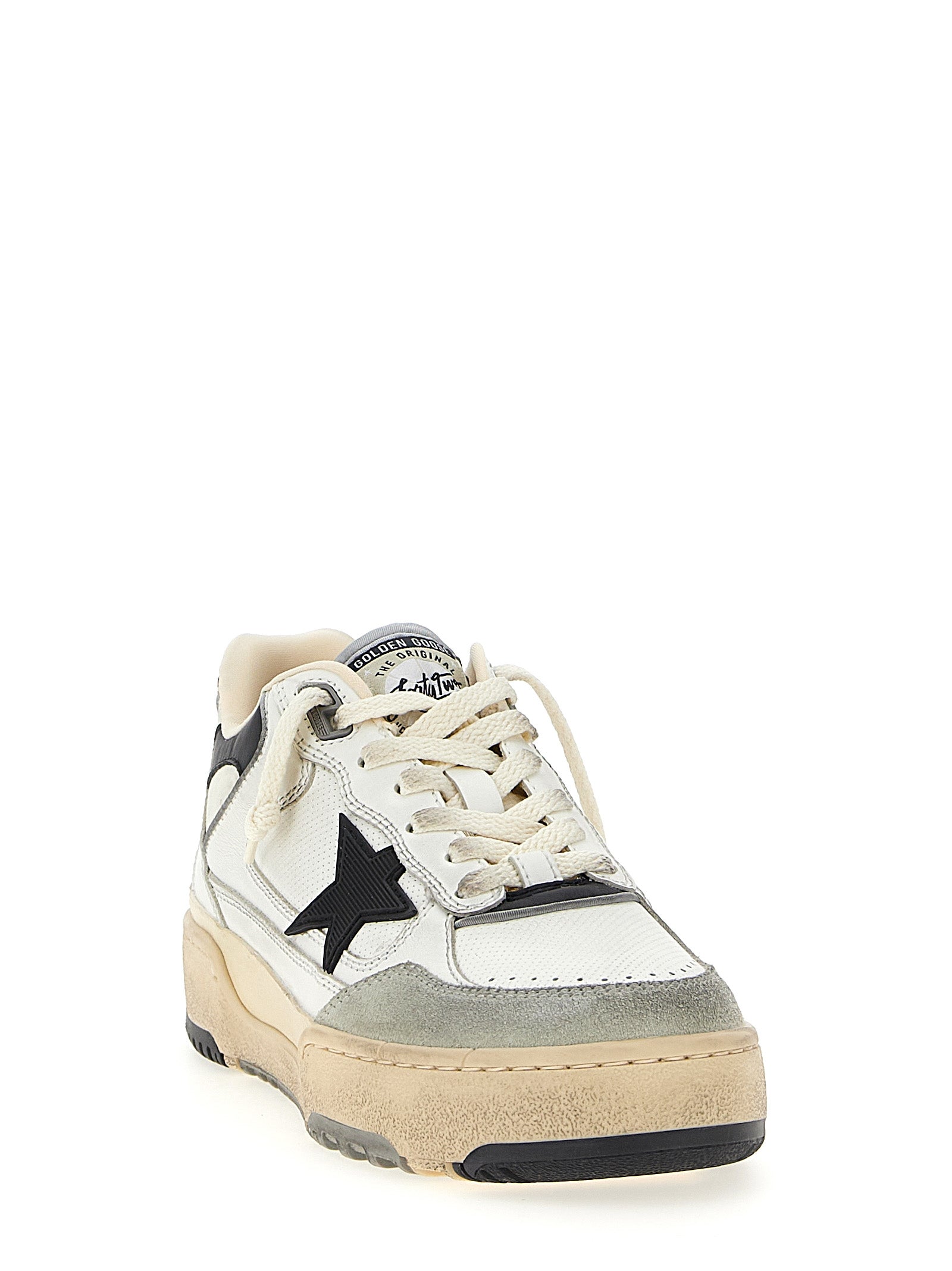 Golden Goose Bicolor Leather Athletic Sneakers Golden Goose