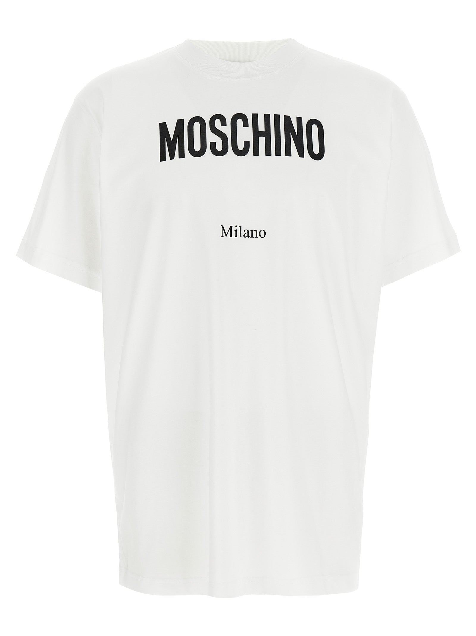 Moschino Bicolor Cotton T-Shirt Moschino