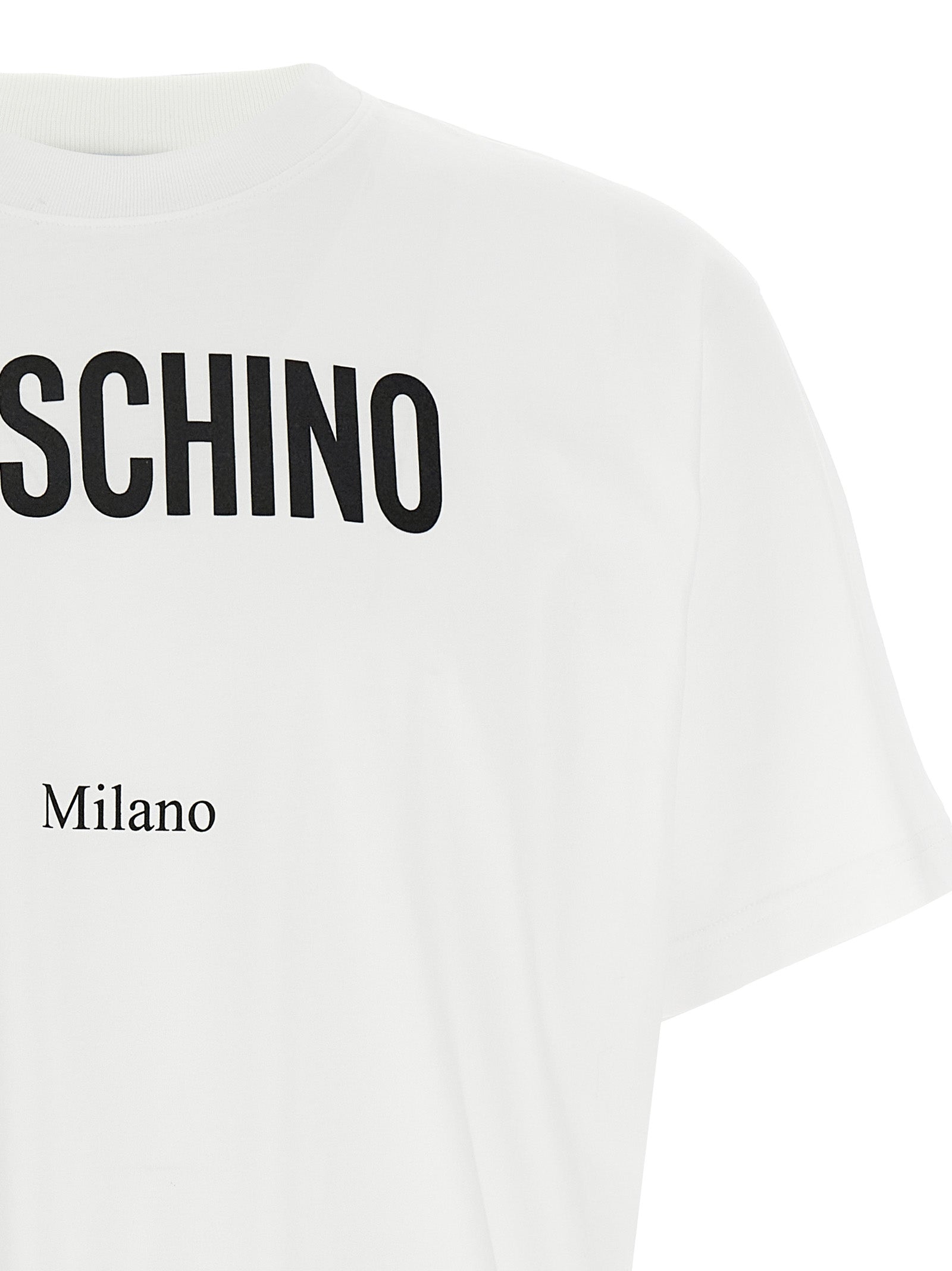 Moschino Bicolor Cotton T-Shirt Moschino
