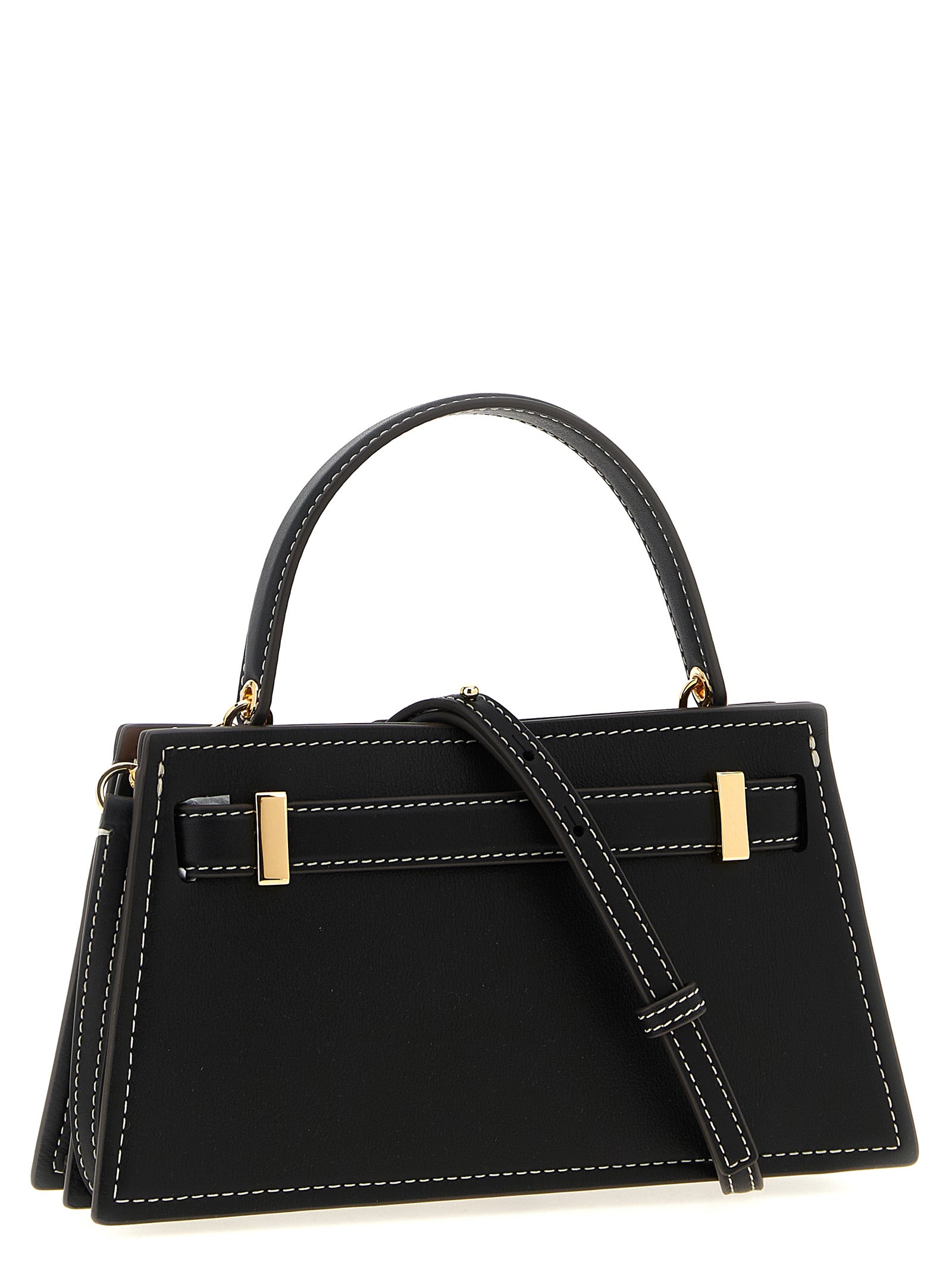 Tory Burch Black Cowhide Handbag Tory Burch
