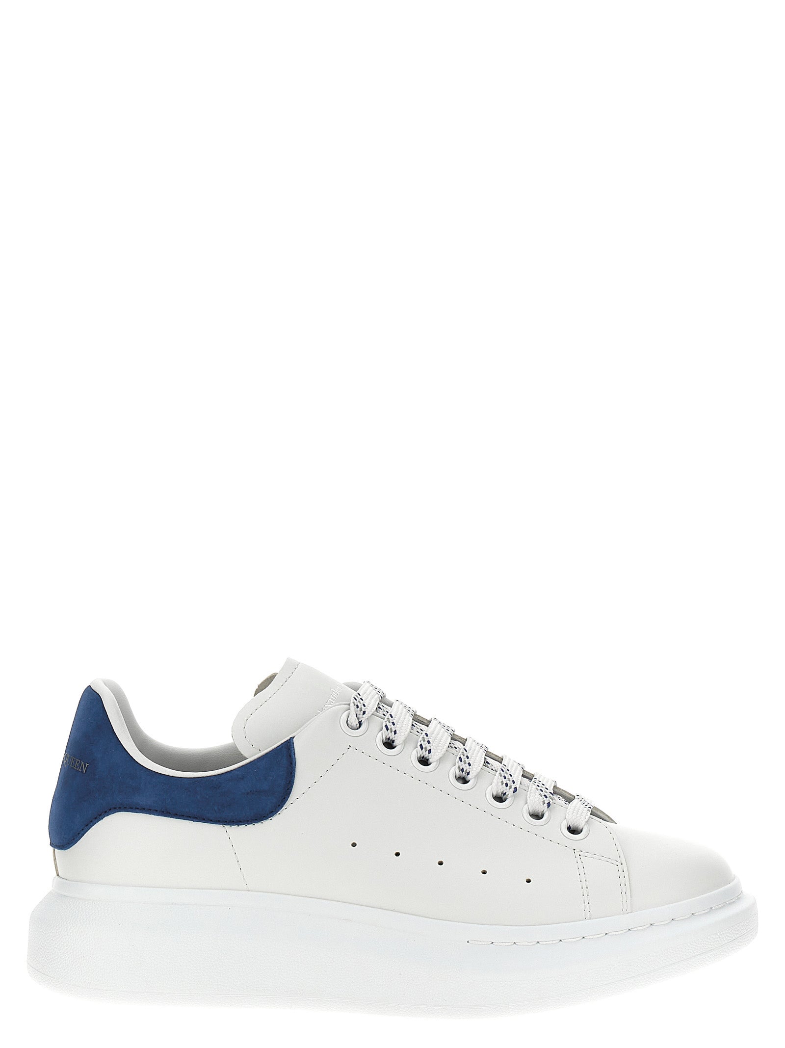 Alexander McQueen Blue Calfskin Chunky Sneakers Alexander McQueen