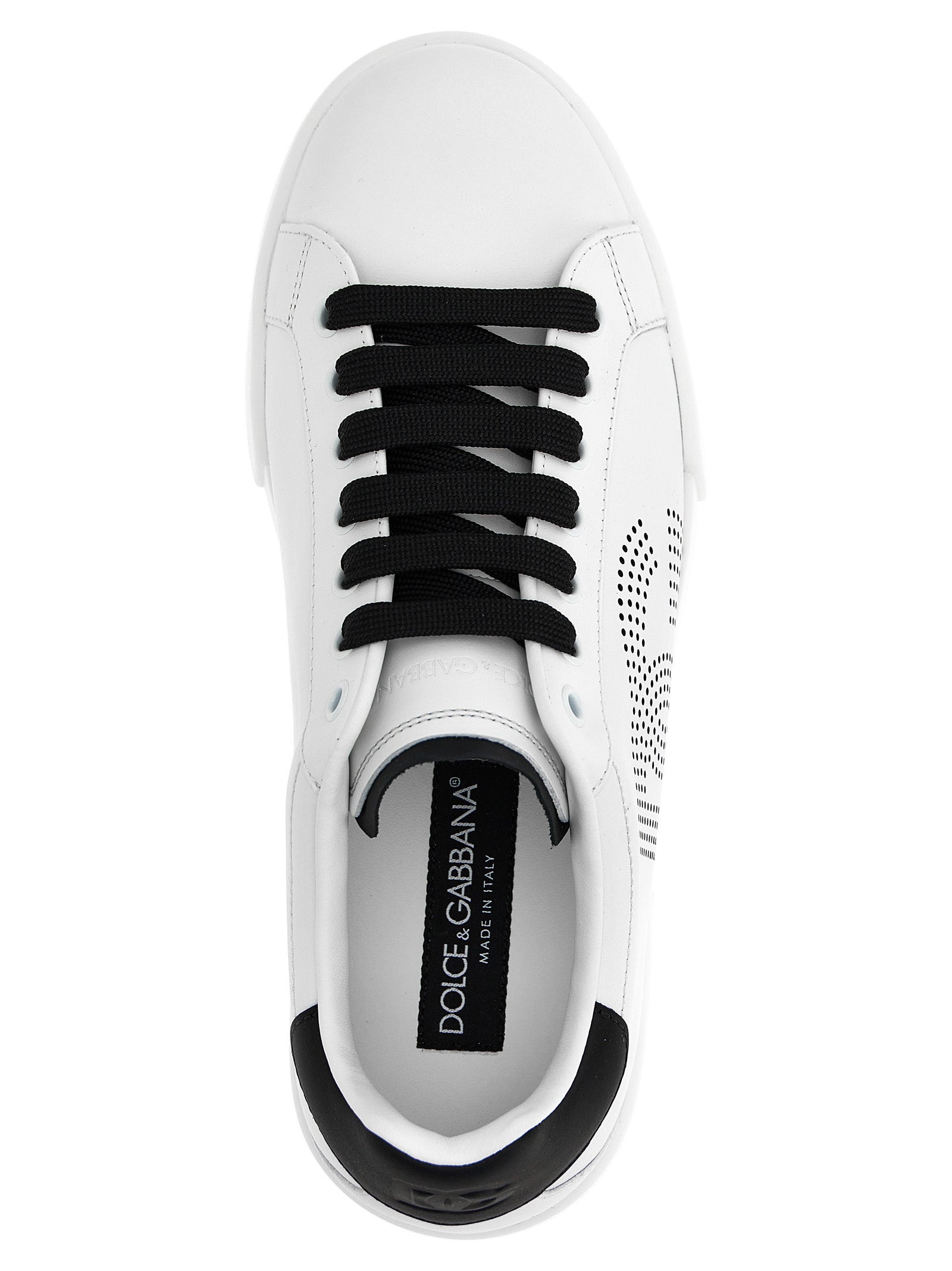 Dolce & Gabbana Bicolor Calfskin Low Top Sneakers Dolce & Gabbana