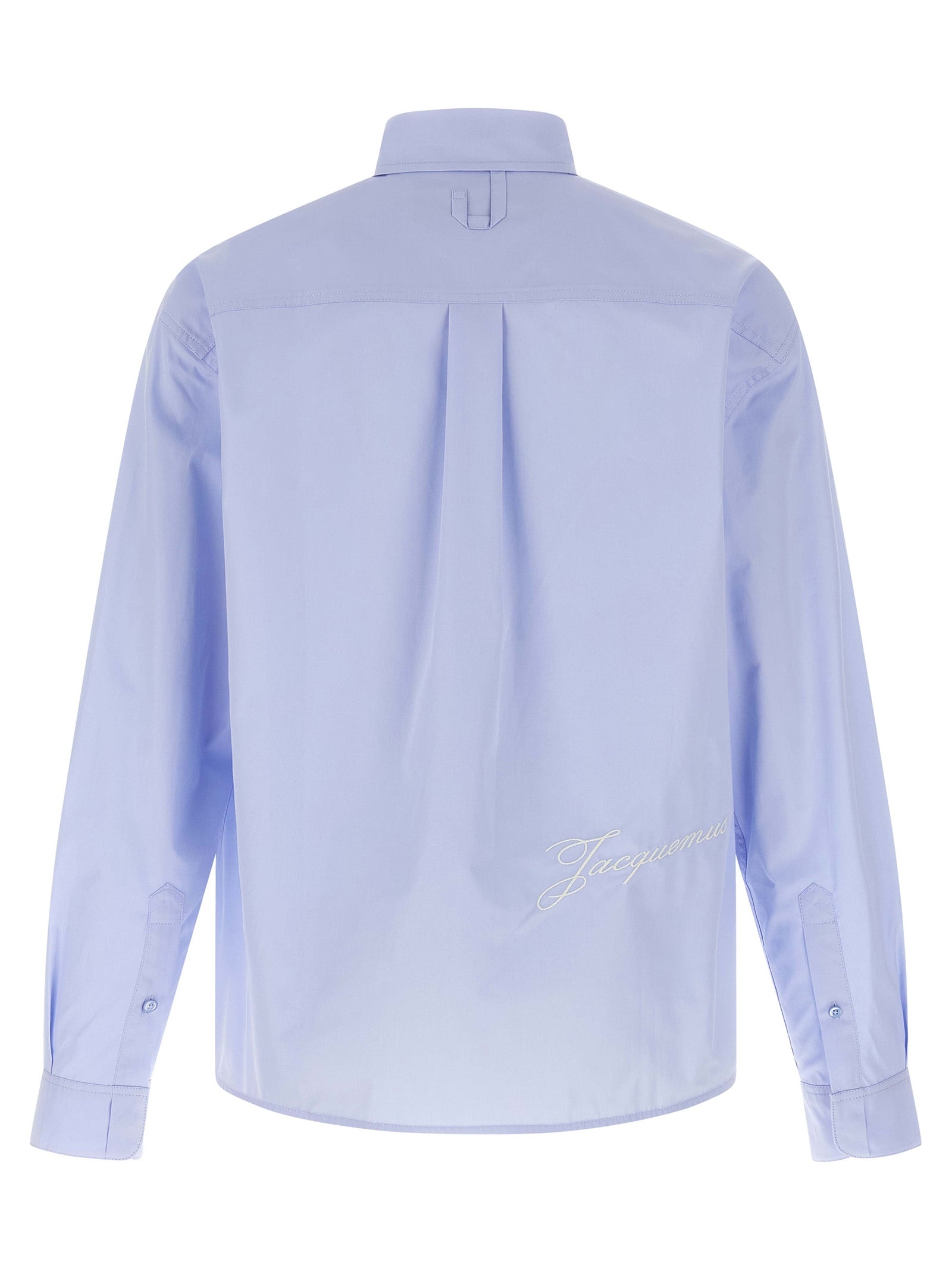 Jacquemus Blue Cotton Blouse Jacquemus