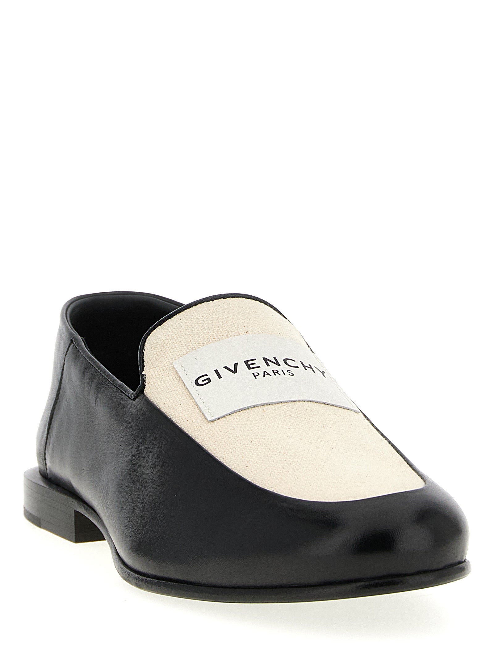 Givenchy Black Lamb Leather Slip-On Loafers Givenchy