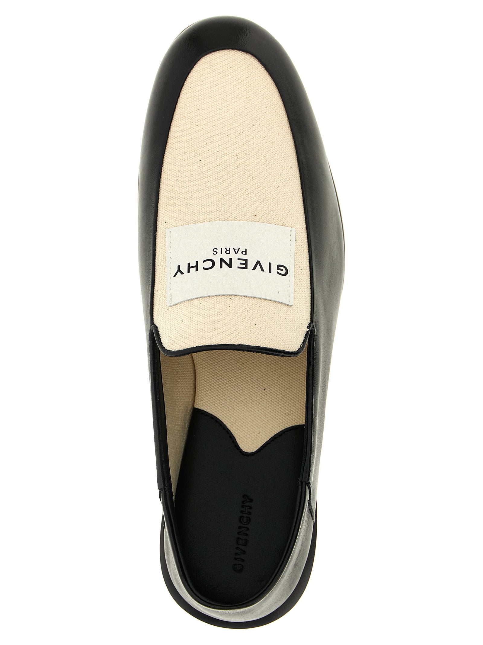 Givenchy Black Lamb Leather Slip-On Loafers Givenchy