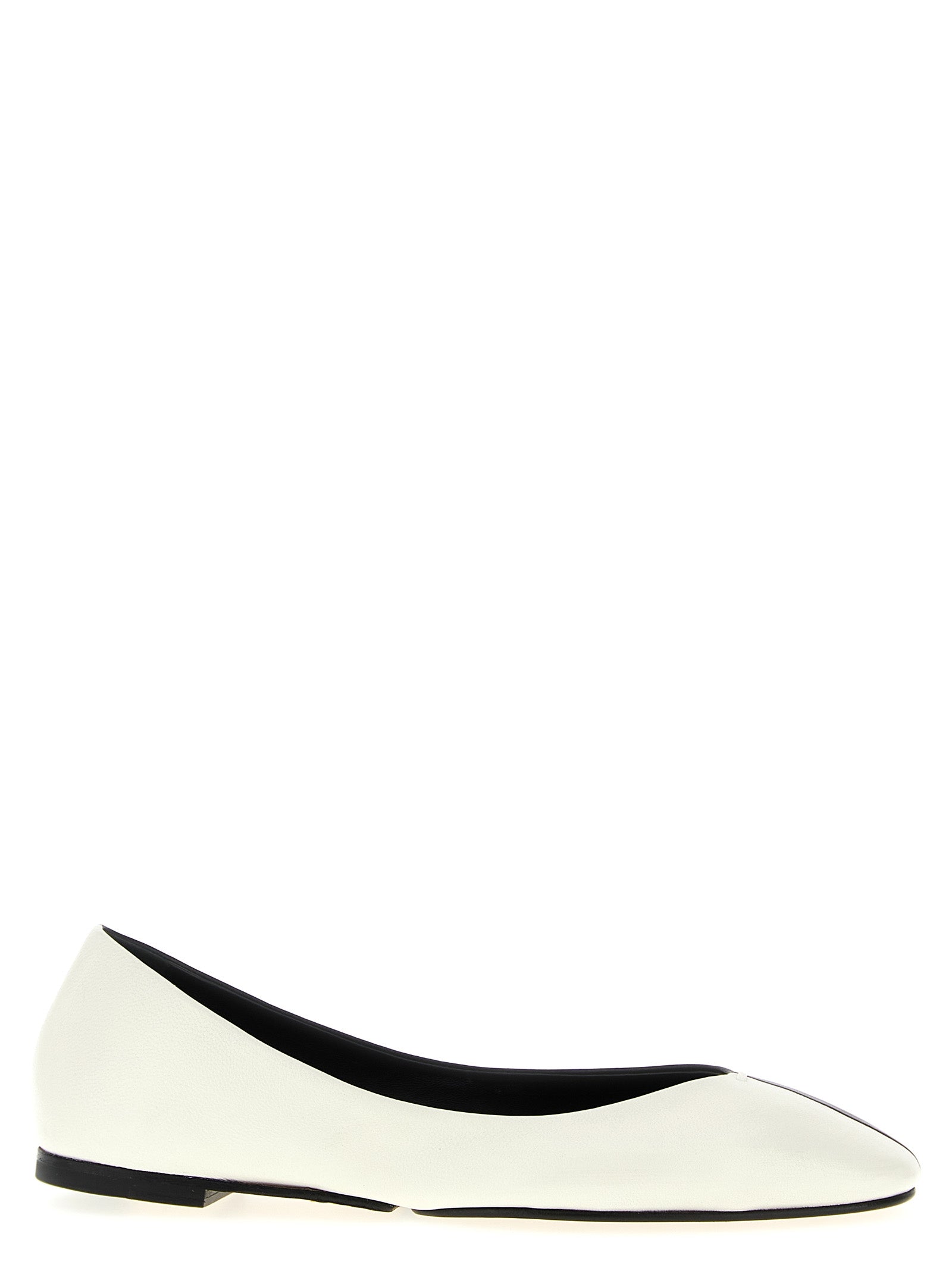 Jacquemus Bicolor Lamb Leather Ballet Flats Jacquemus