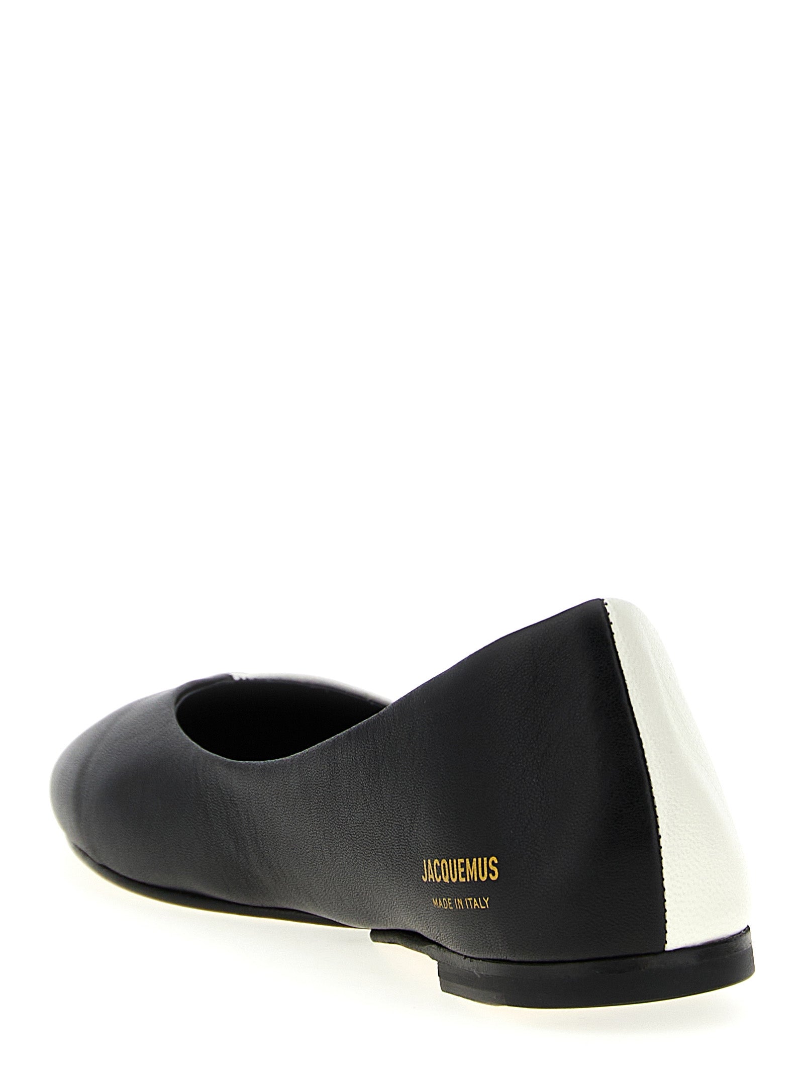 Jacquemus Bicolor Lamb Leather Ballet Flats Jacquemus