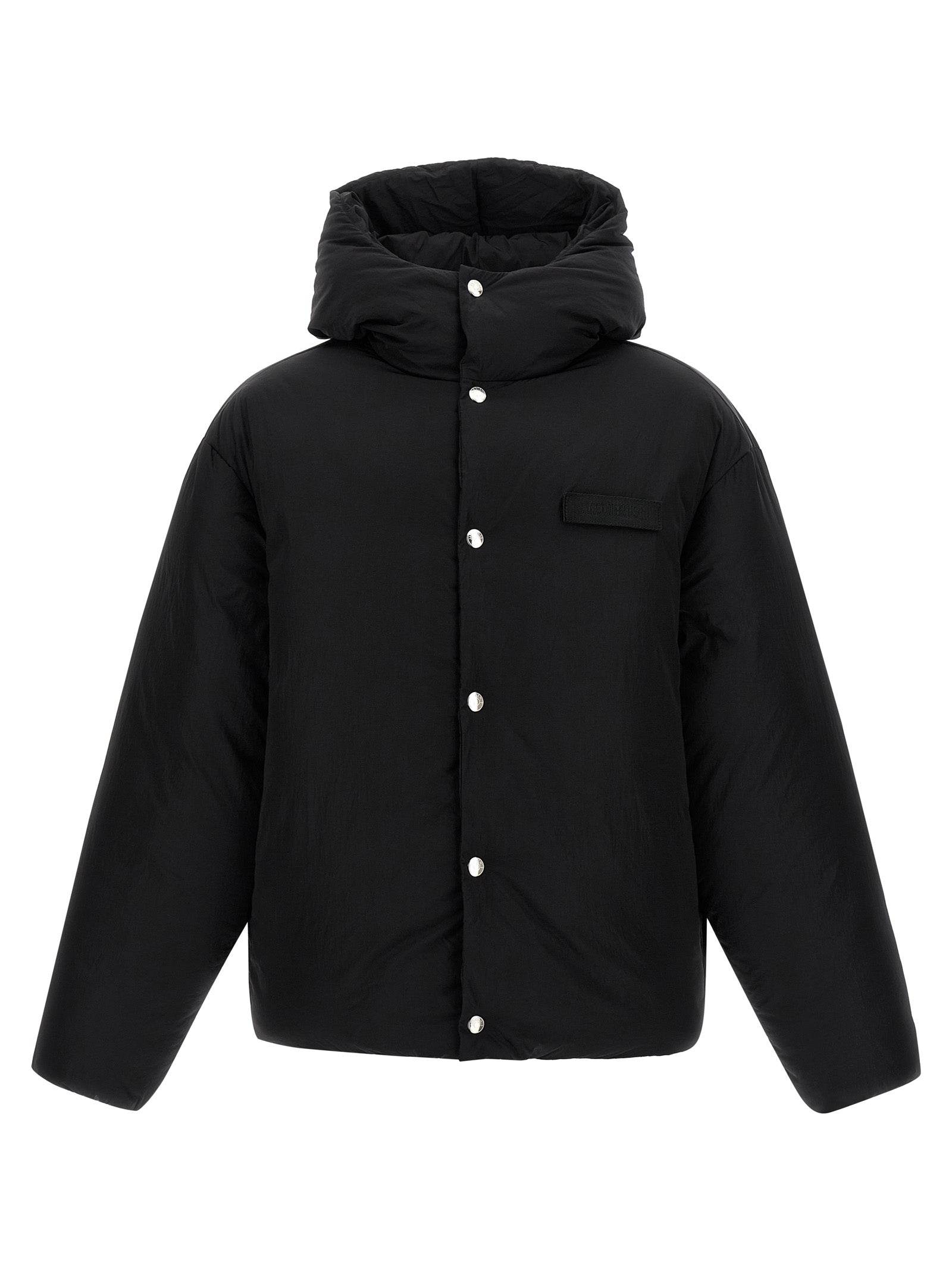 Jacquemus Black Polyamide Full-Length Jacket Jacquemus
