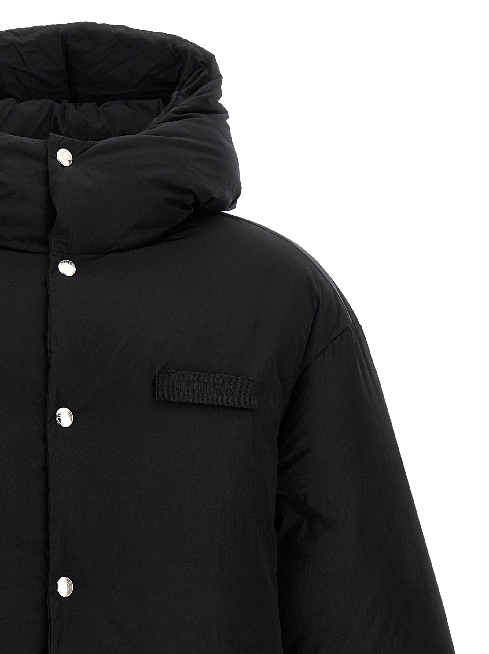 Jacquemus Black Polyamide Full-Length Jacket Jacquemus