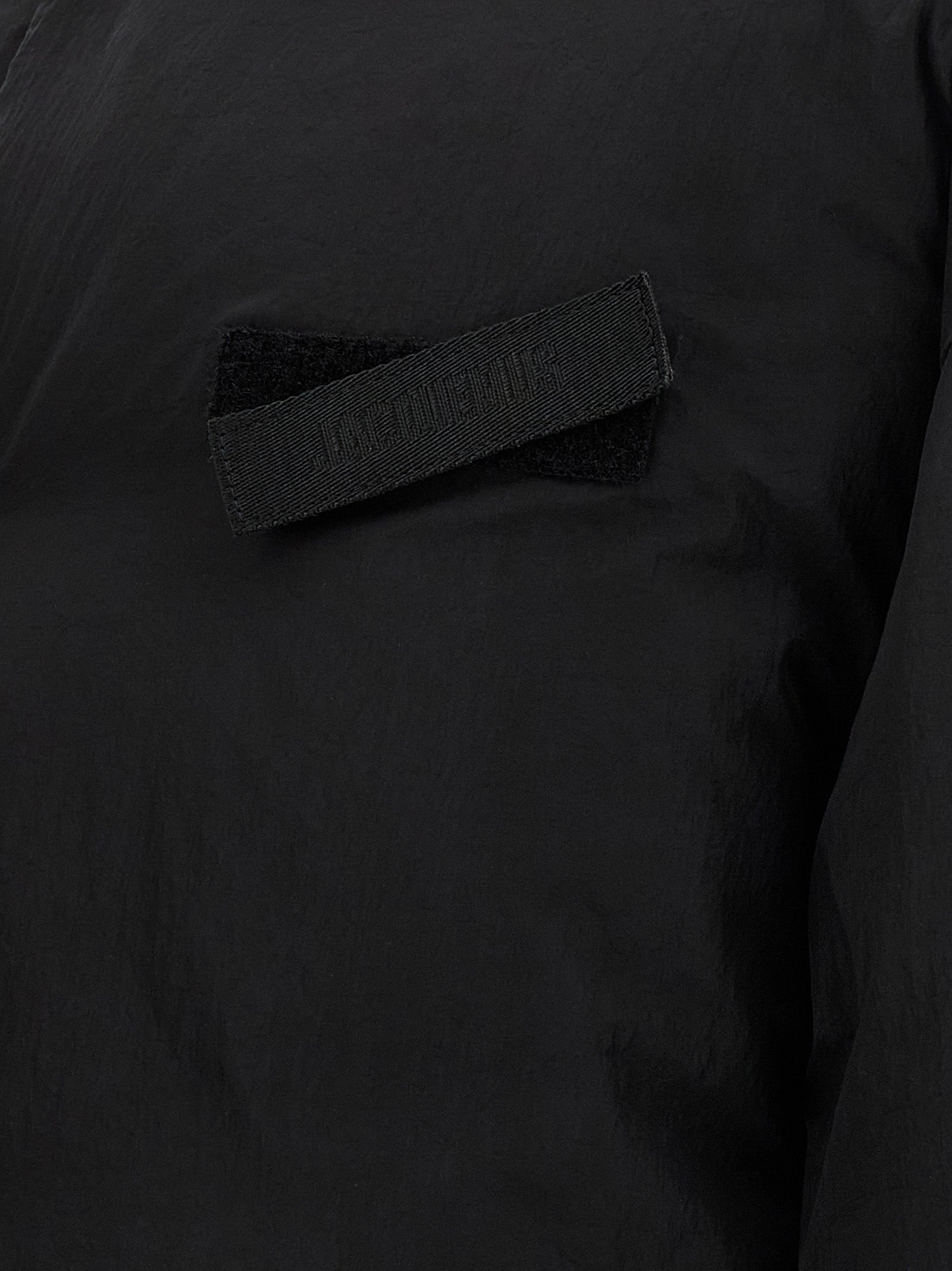 Jacquemus Black Polyamide Full-Length Jacket Jacquemus