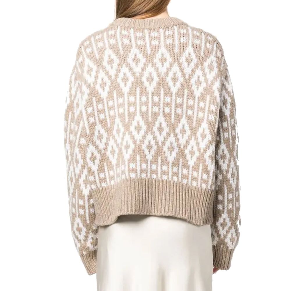 Brunello Cucinelli Brown Cashmere Sweater Brunello Cucinelli