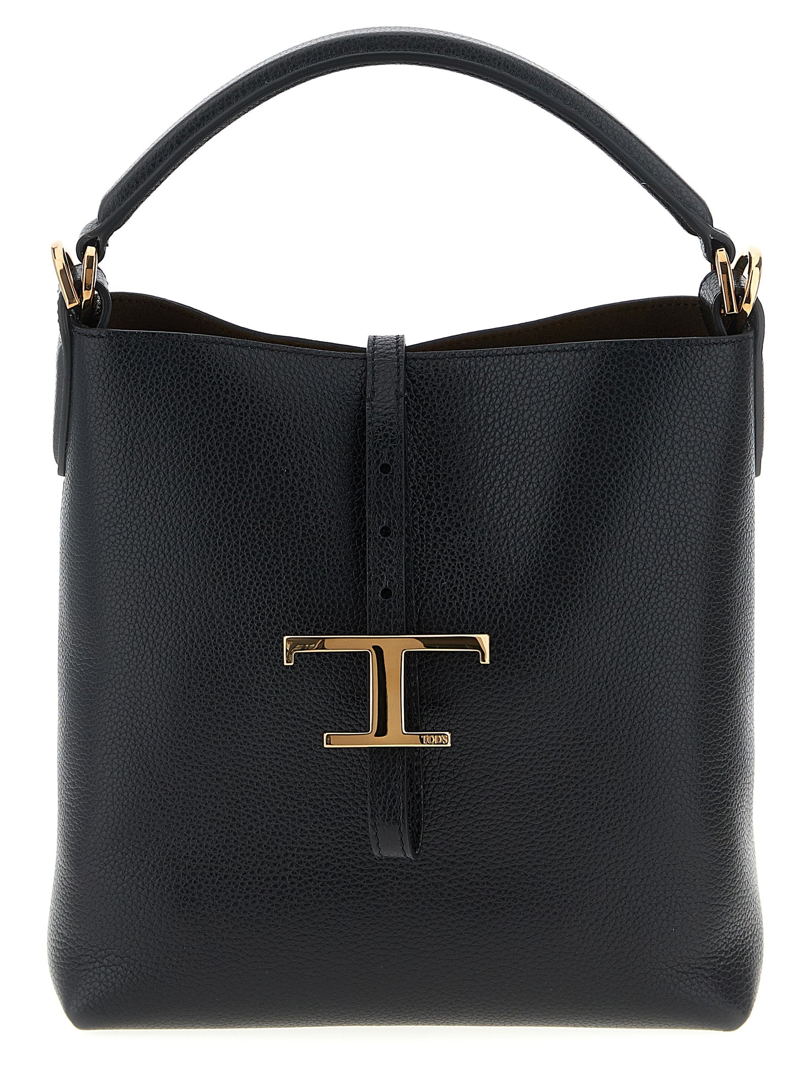Tod's Black Calfskin Handbag Tod's