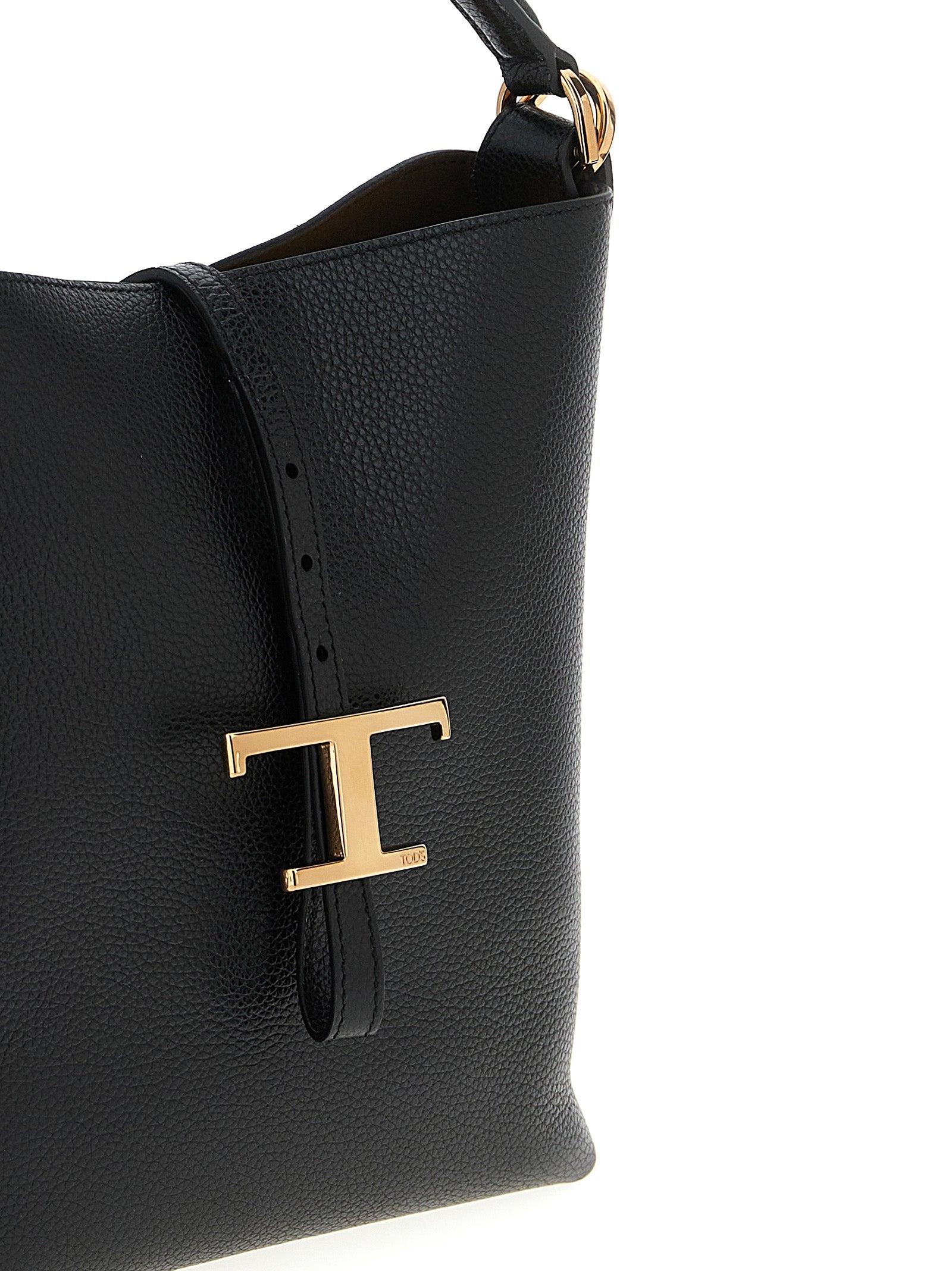Tod's Black Calfskin Handbag Tod's