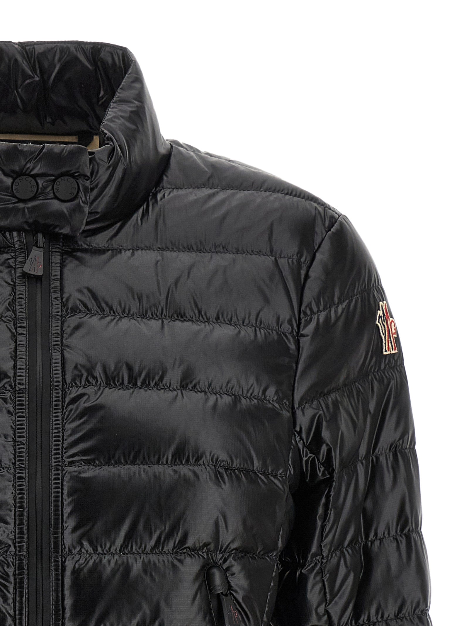 Moncler Grenoble Black Polyamide Full-Length Jacket Moncler Grenoble