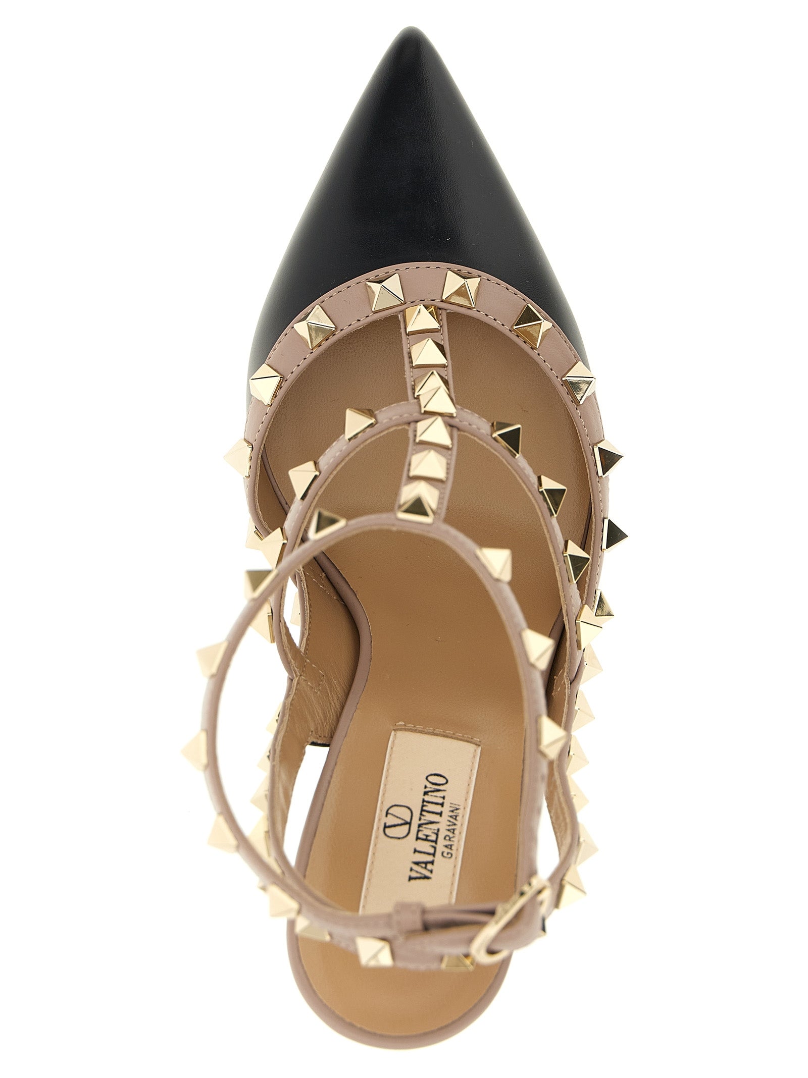 Valentino Garavani Black Lamb Leather High Heel Pumps Valentino Garavani