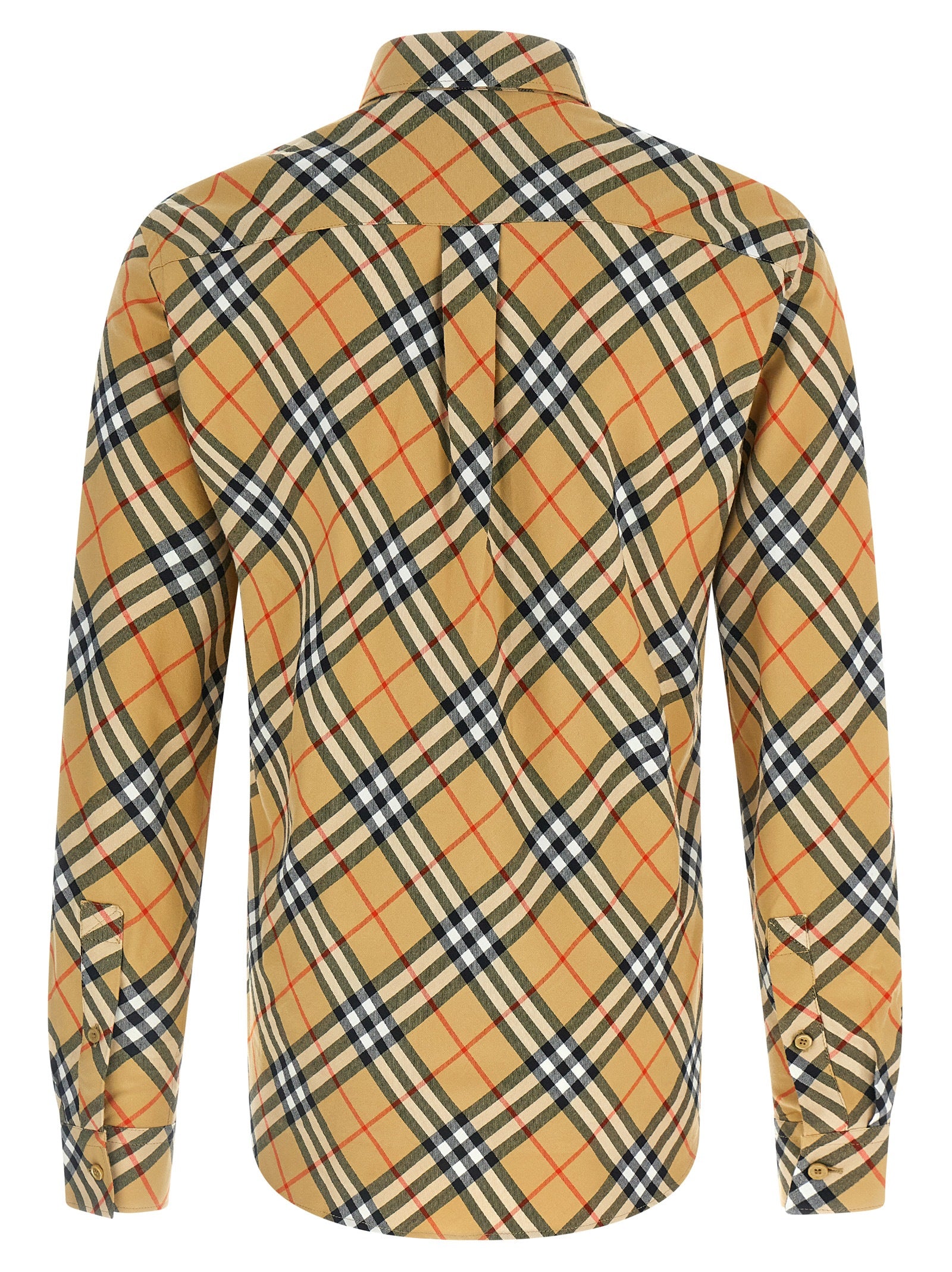 Burberry Beige Cotton Blouse Burberry