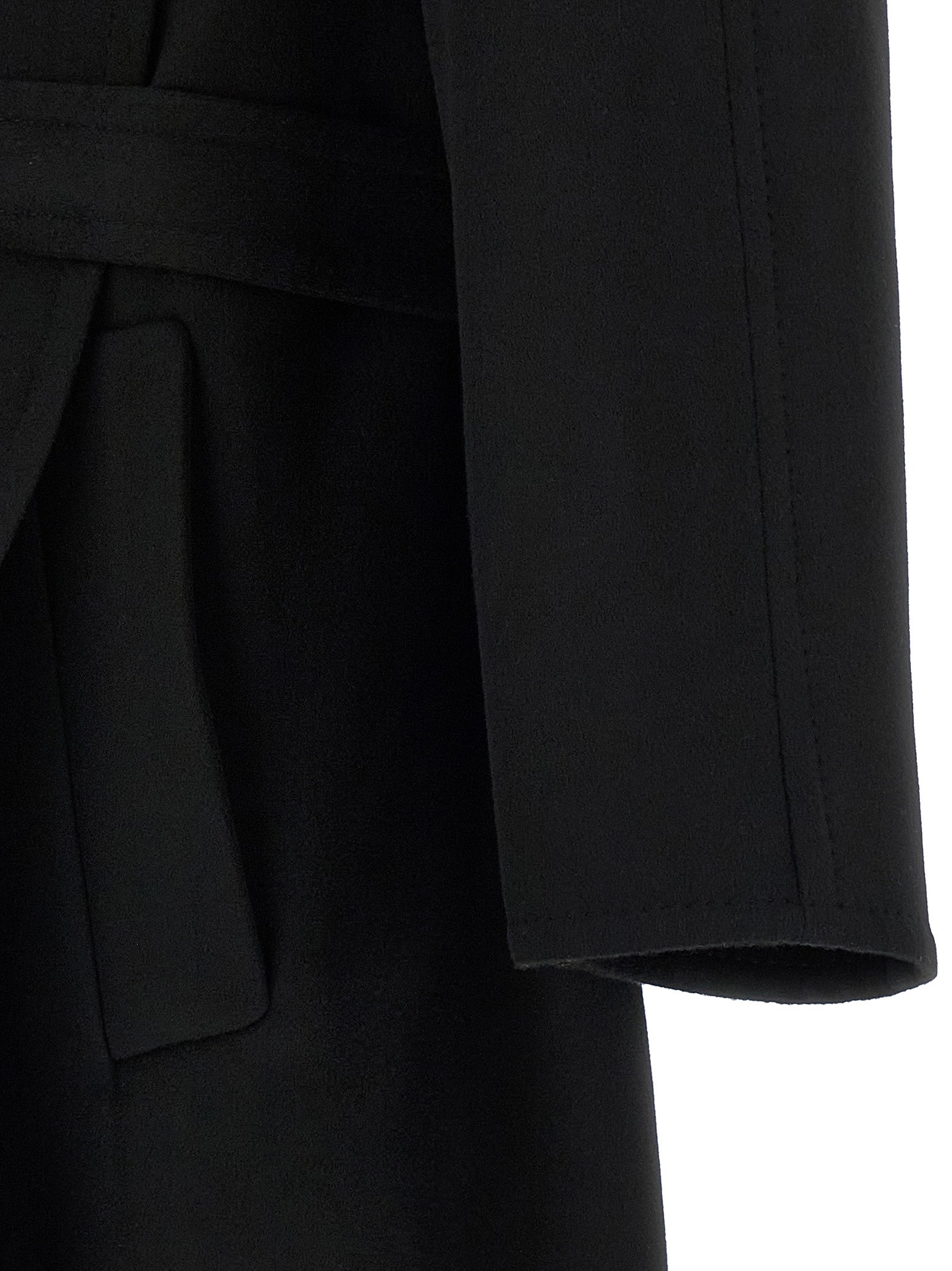 Tom Ford Black Virgin Wool Coat Tom Ford
