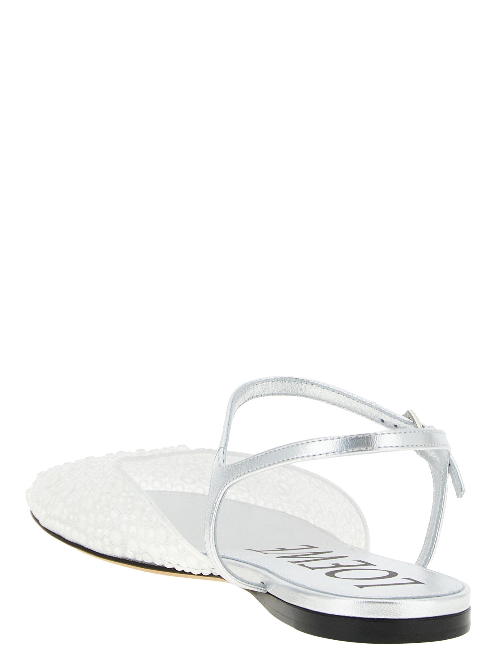 Loewe White Polyamide Ballet Flats Loewe