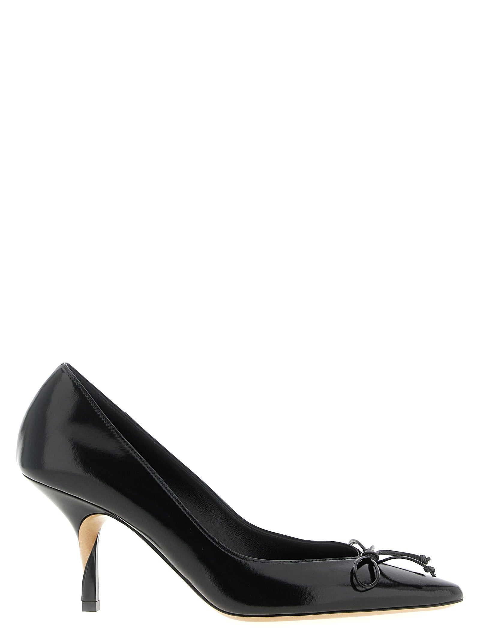 Jacquemus Black Cowhide High Heel Pumps Jacquemus