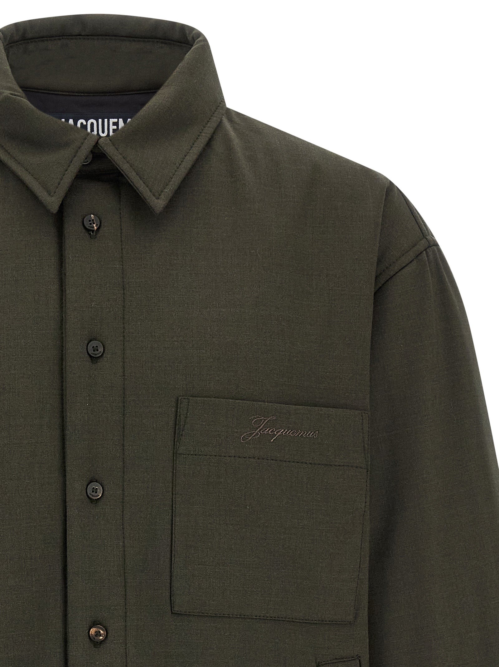 Jacquemus Bicolor Virgin Wool Shell Jacket Jacquemus