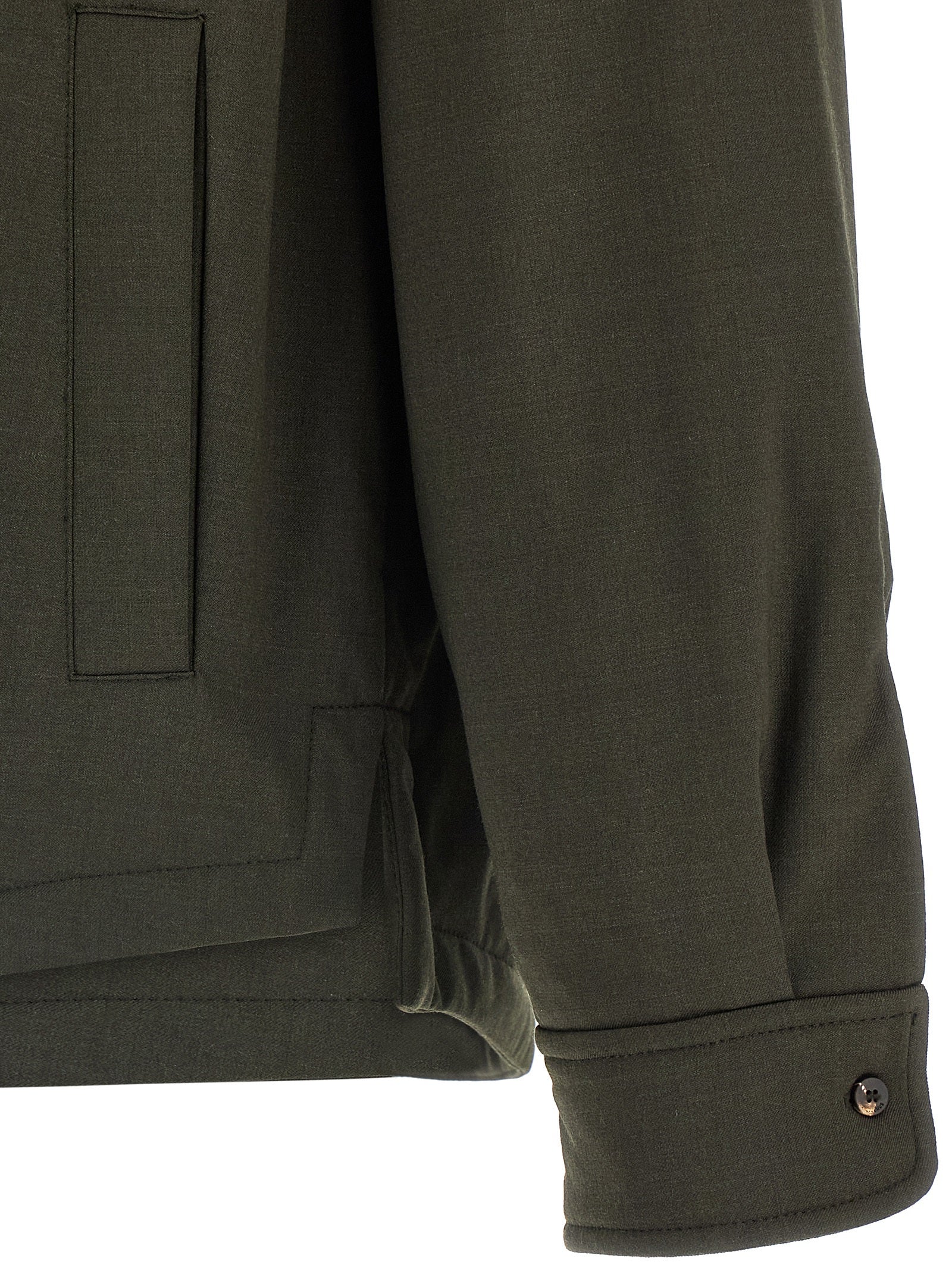 Jacquemus Bicolor Virgin Wool Shell Jacket Jacquemus