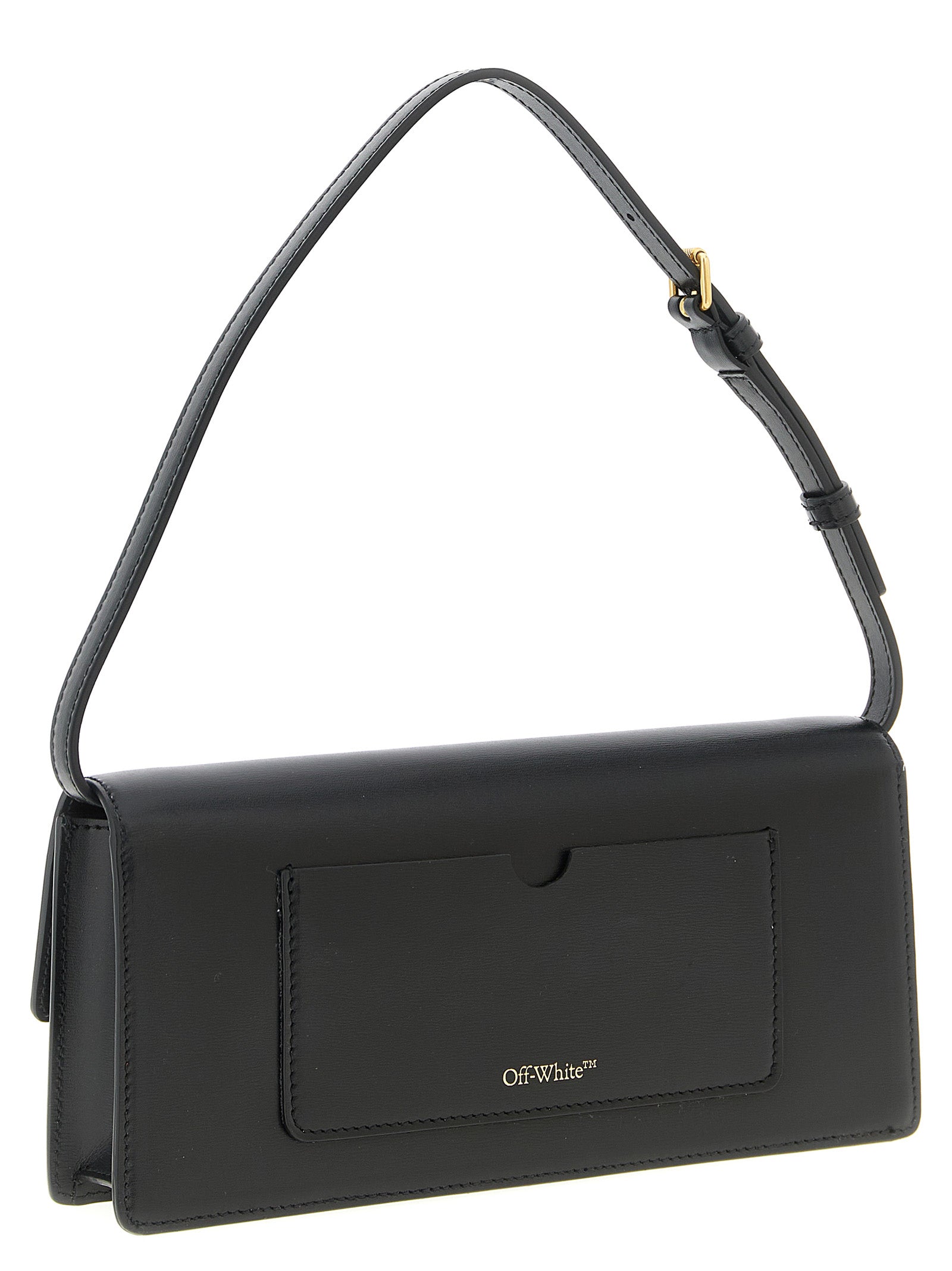 Off-White Black Polyester Shoulder Bag Off-White