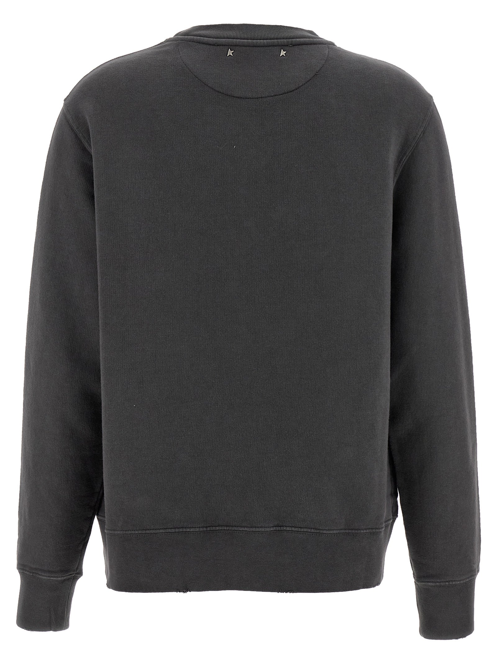 Golden Goose Gray Cotton Sweatshirt Golden Goose